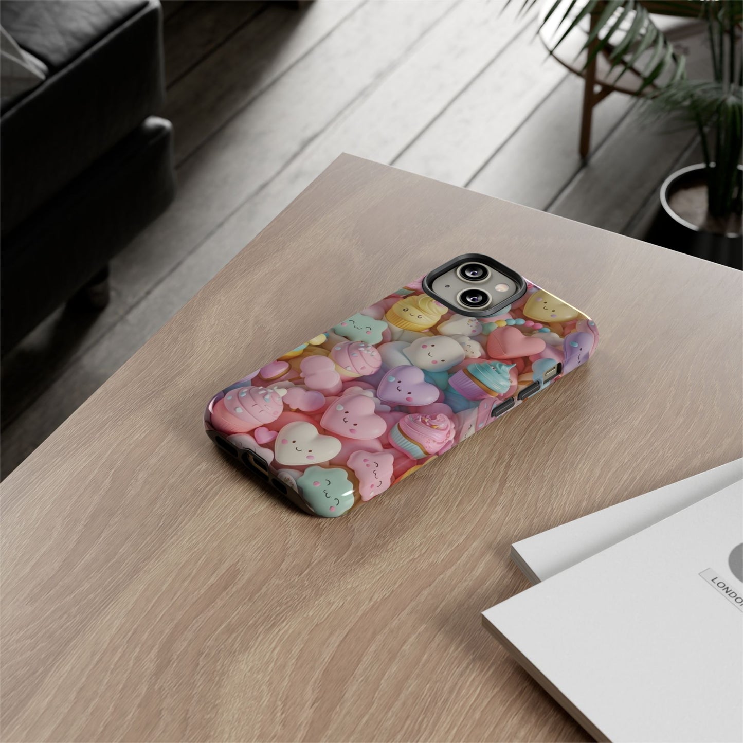Cute Kawaii Phone Case - Tough Cases with Sweet Treats Design