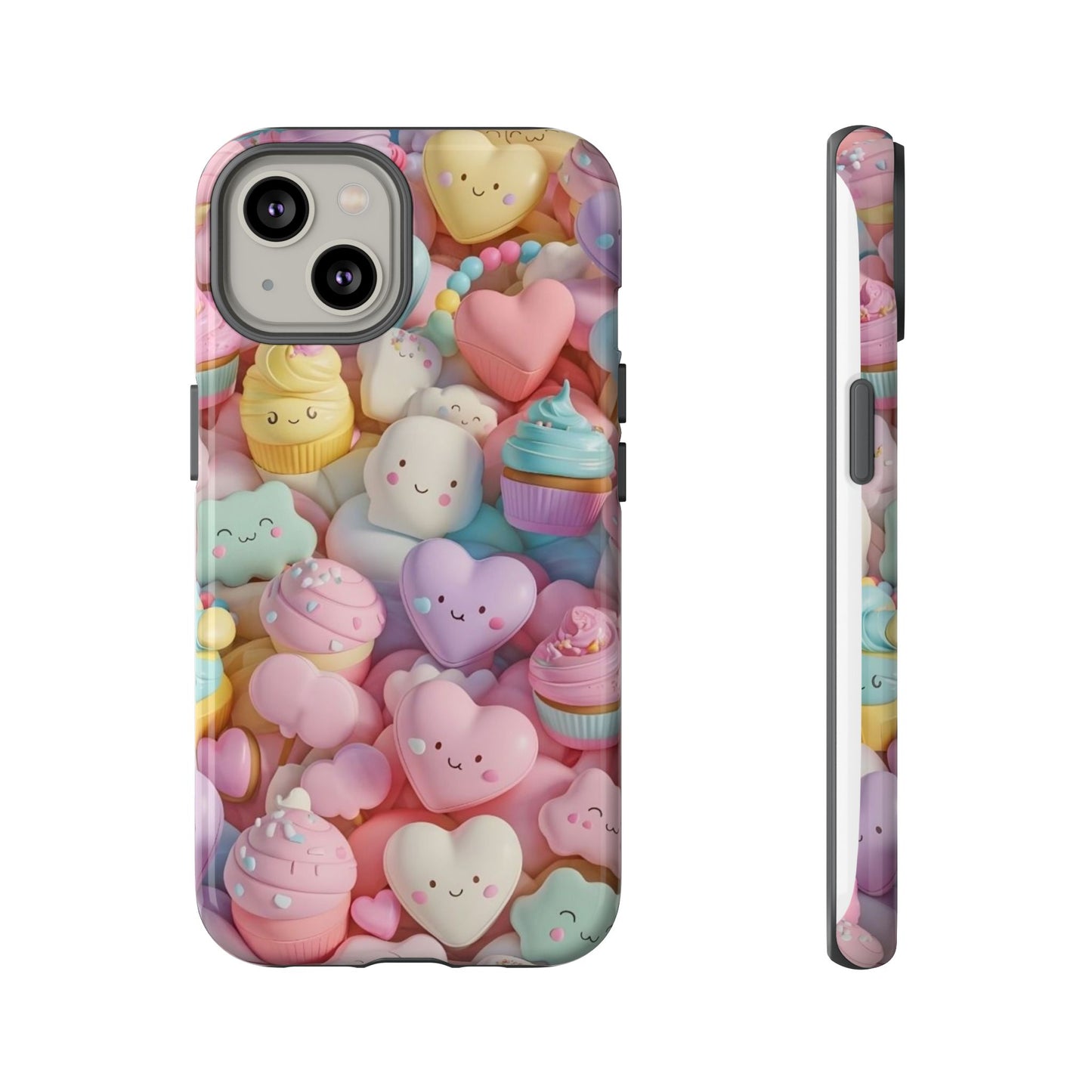 Cute Kawaii Phone Case - Tough Cases with Sweet Treats Design