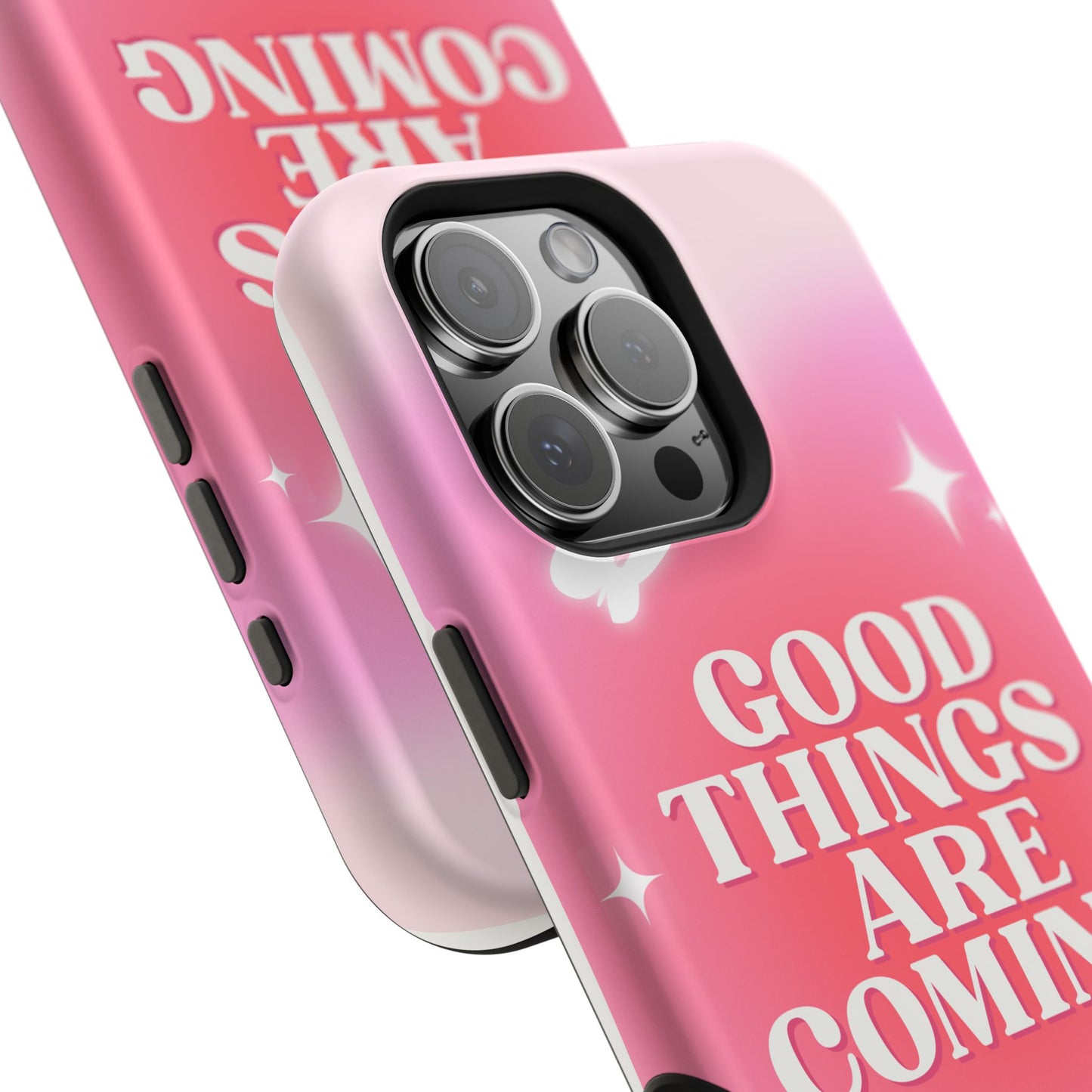 Good things are coming phone case
