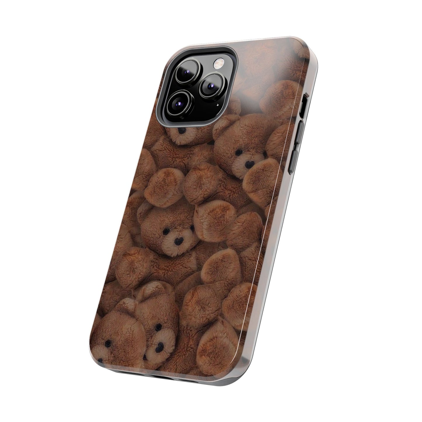 Cuddly Bear Tough Phone Case - Cute and Durable Teddy Bear Design