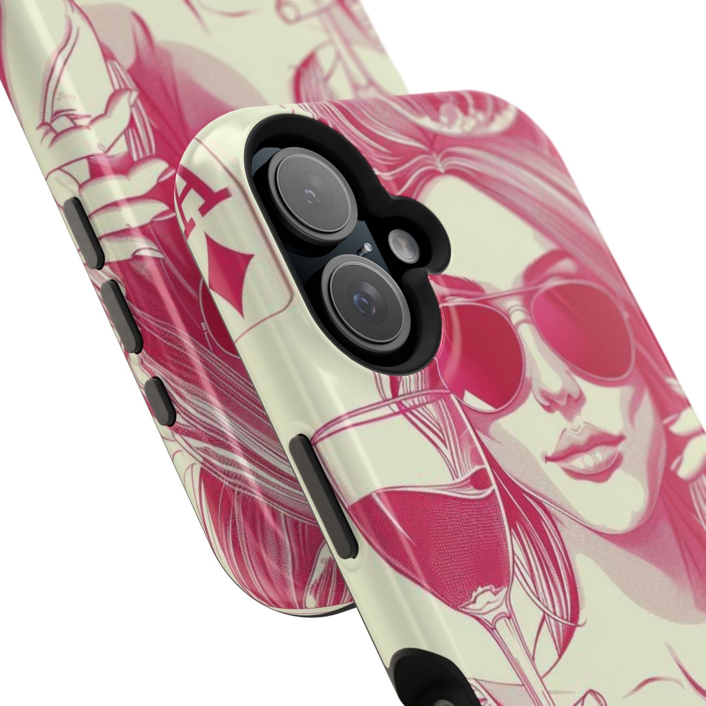 Chic Magnetic Phone Case - Stylish Design, Perfect for Fashionistas, Gift for Birthdays, Holidays, and Every Day