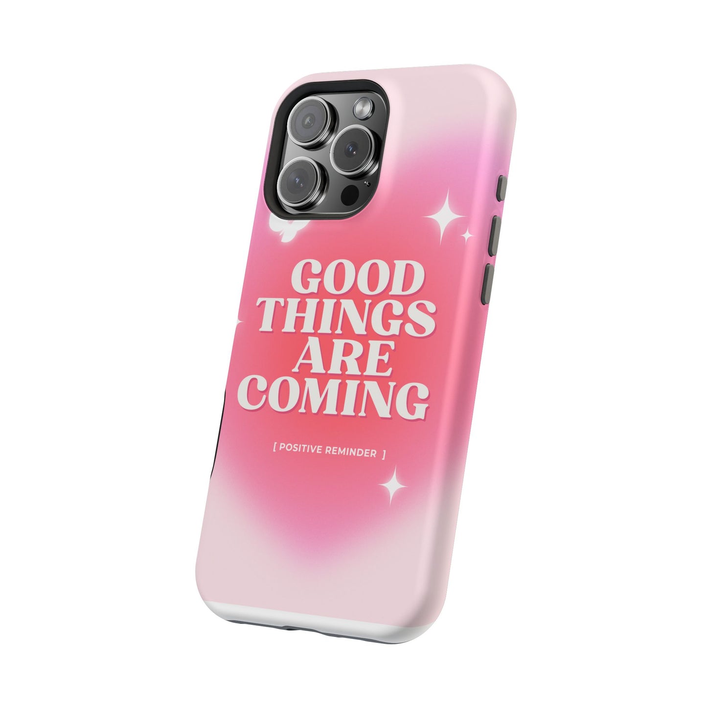 Good things are coming phone case