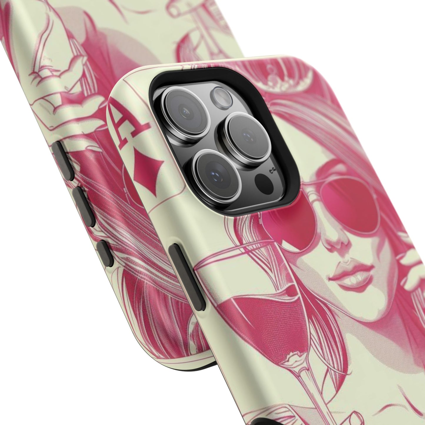 Chic Magnetic Phone Case - Stylish Design, Perfect for Fashionistas, Gift for Birthdays, Holidays, and Every Day