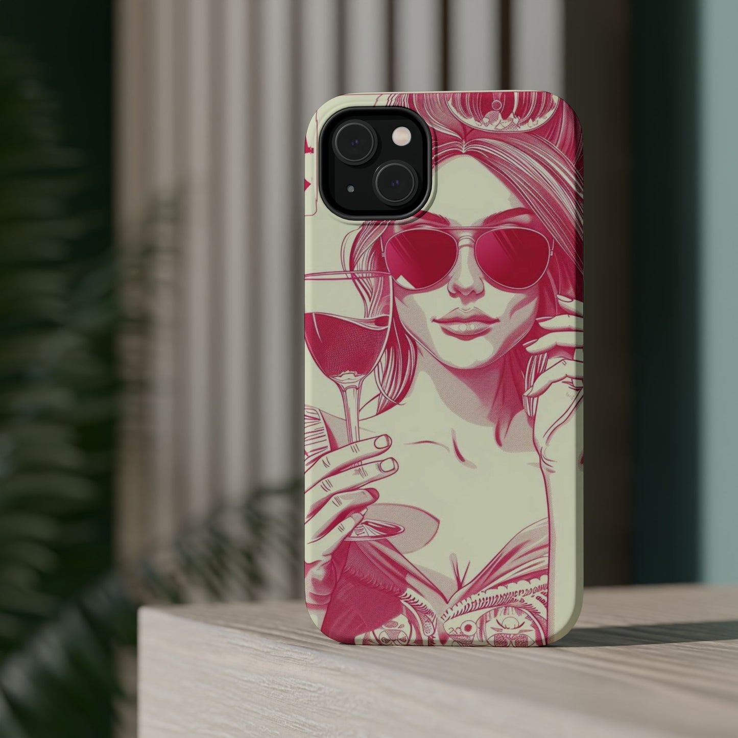 Chic Magnetic Phone Case - Stylish Design, Perfect for Fashionistas, Gift for Birthdays, Holidays, and Every Day