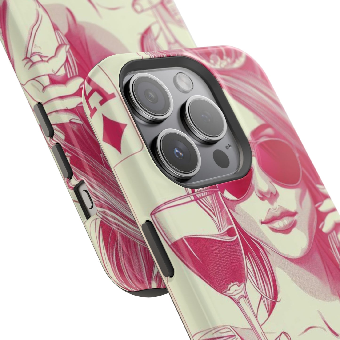 Chic Magnetic Phone Case - Stylish Design, Perfect for Fashionistas, Gift for Birthdays, Holidays, and Every Day