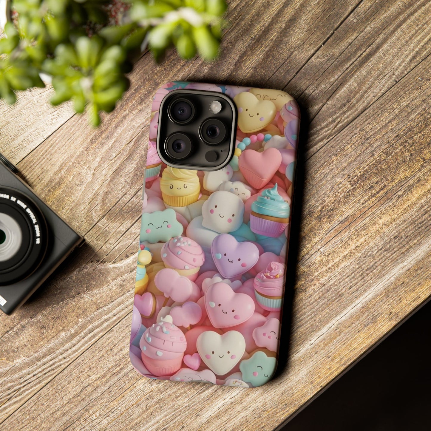 Cute Kawaii Phone Case - Tough Cases with Sweet Treats Design