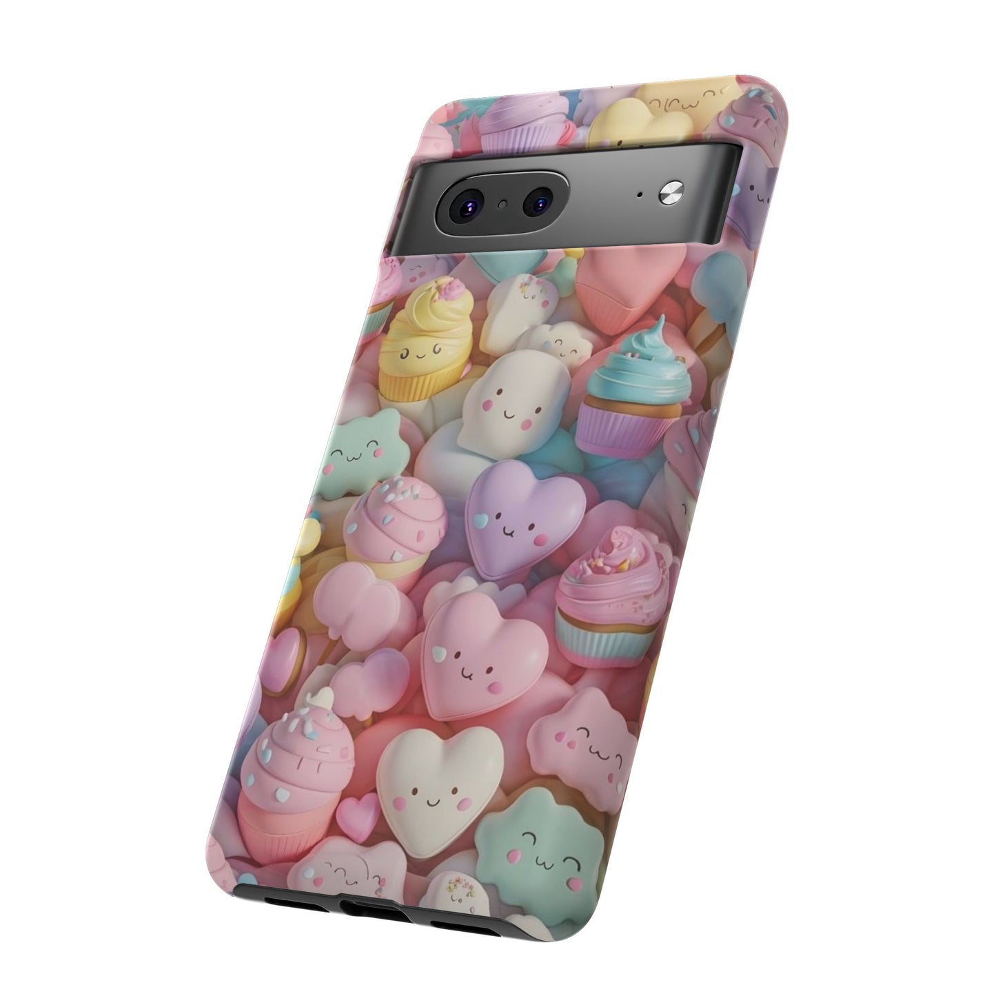 Cute Kawaii Phone Case - Tough Cases with Sweet Treats Design