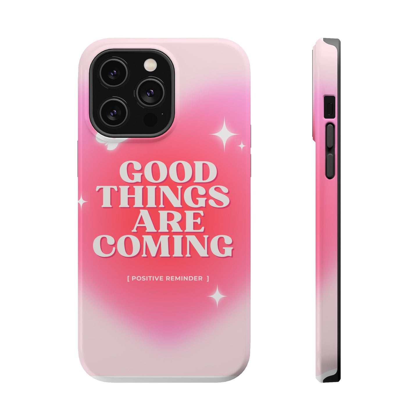 Good things are coming phone case