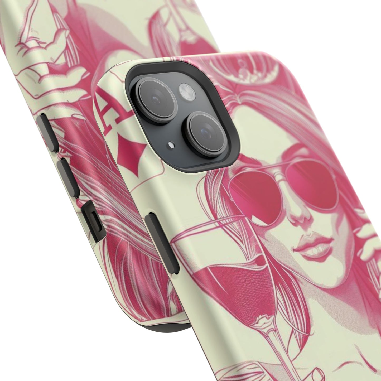 Chic Magnetic Phone Case - Stylish Design, Perfect for Fashionistas, Gift for Birthdays, Holidays, and Every Day