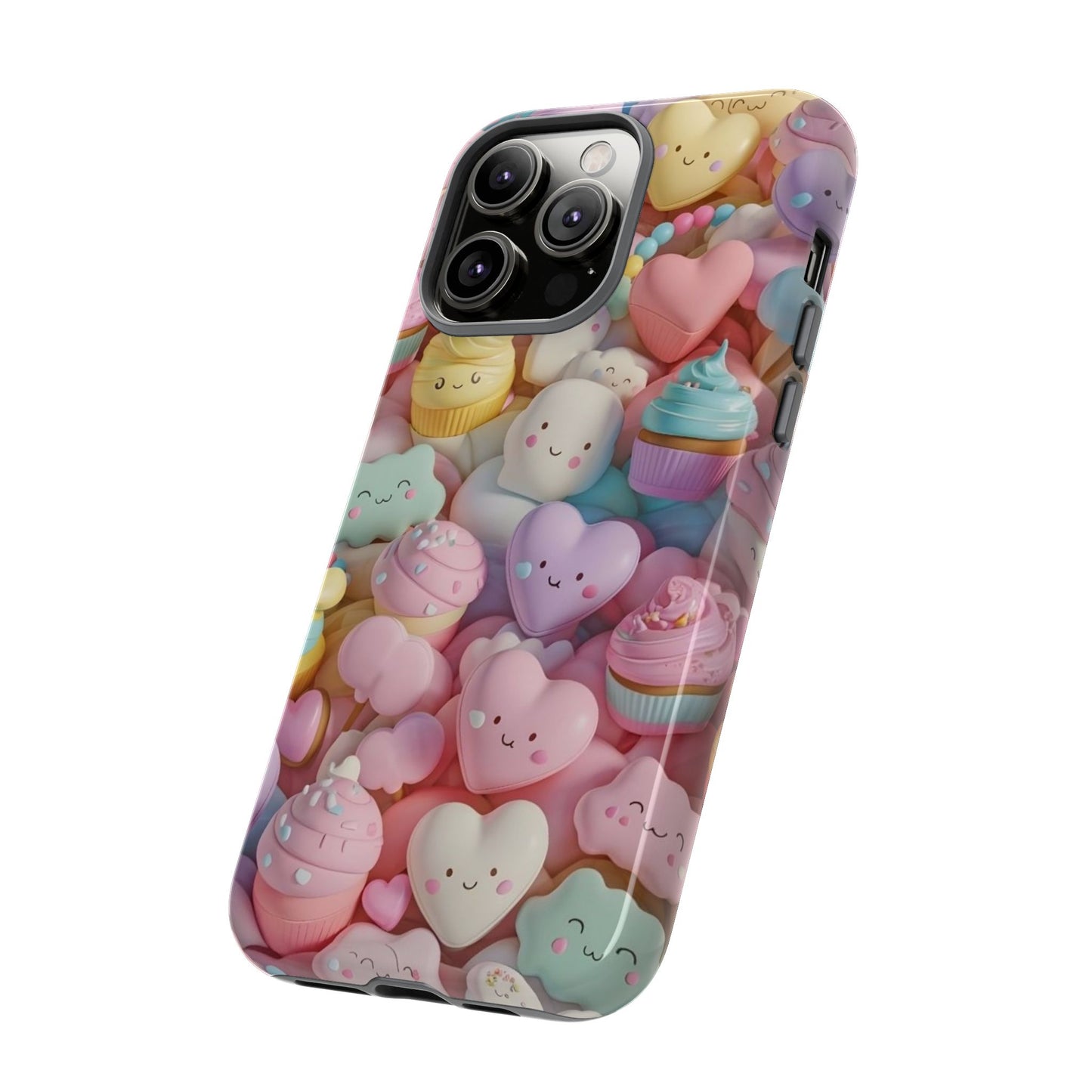Cute Kawaii Phone Case - Tough Cases with Sweet Treats Design