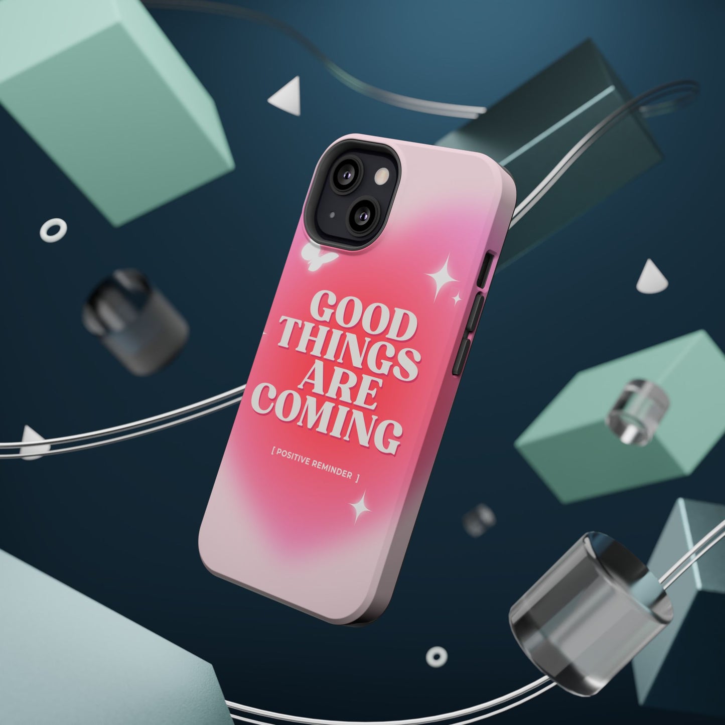 Good things are coming phone case