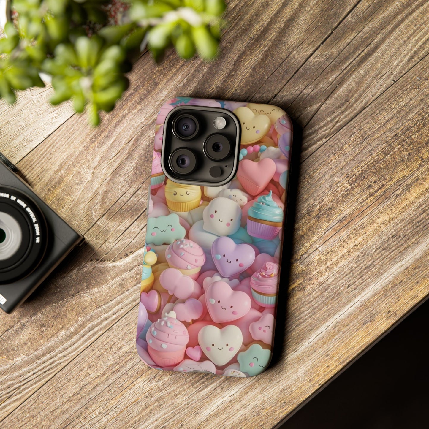 Cute Kawaii Phone Case - Tough Cases with Sweet Treats Design