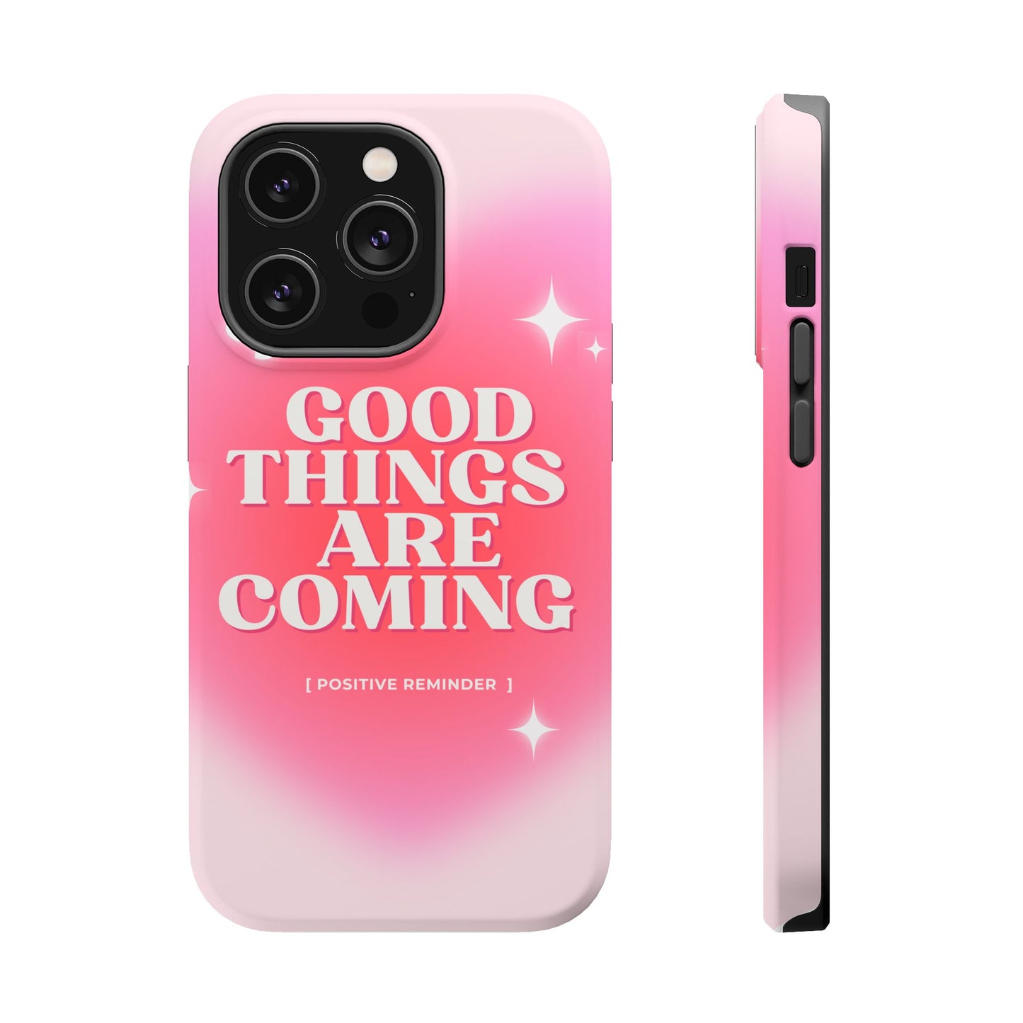 Good things are coming phone case
