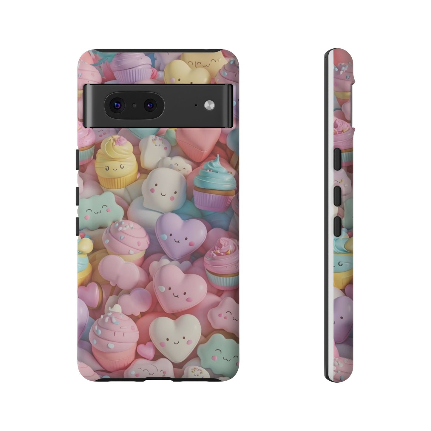 Cute Kawaii Phone Case - Tough Cases with Sweet Treats Design