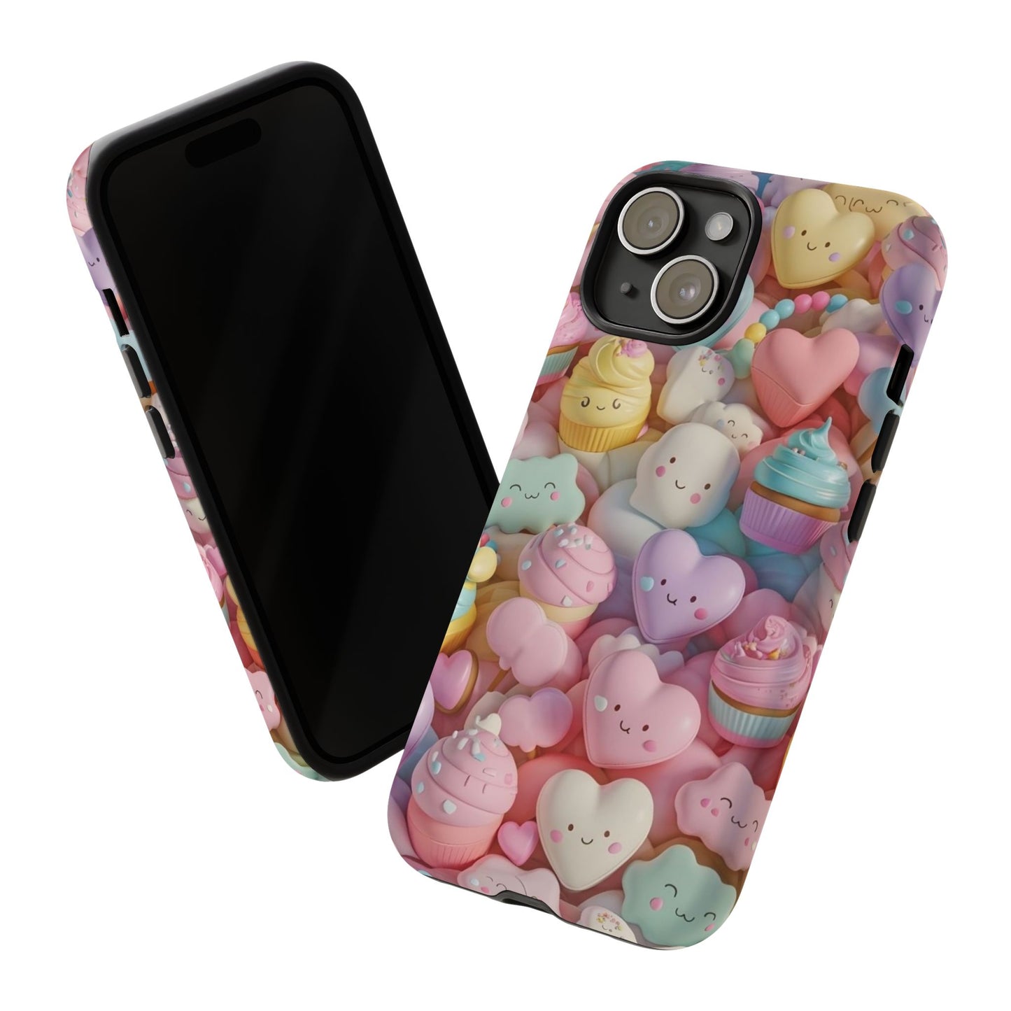 Cute Kawaii Phone Case - Tough Cases with Sweet Treats Design