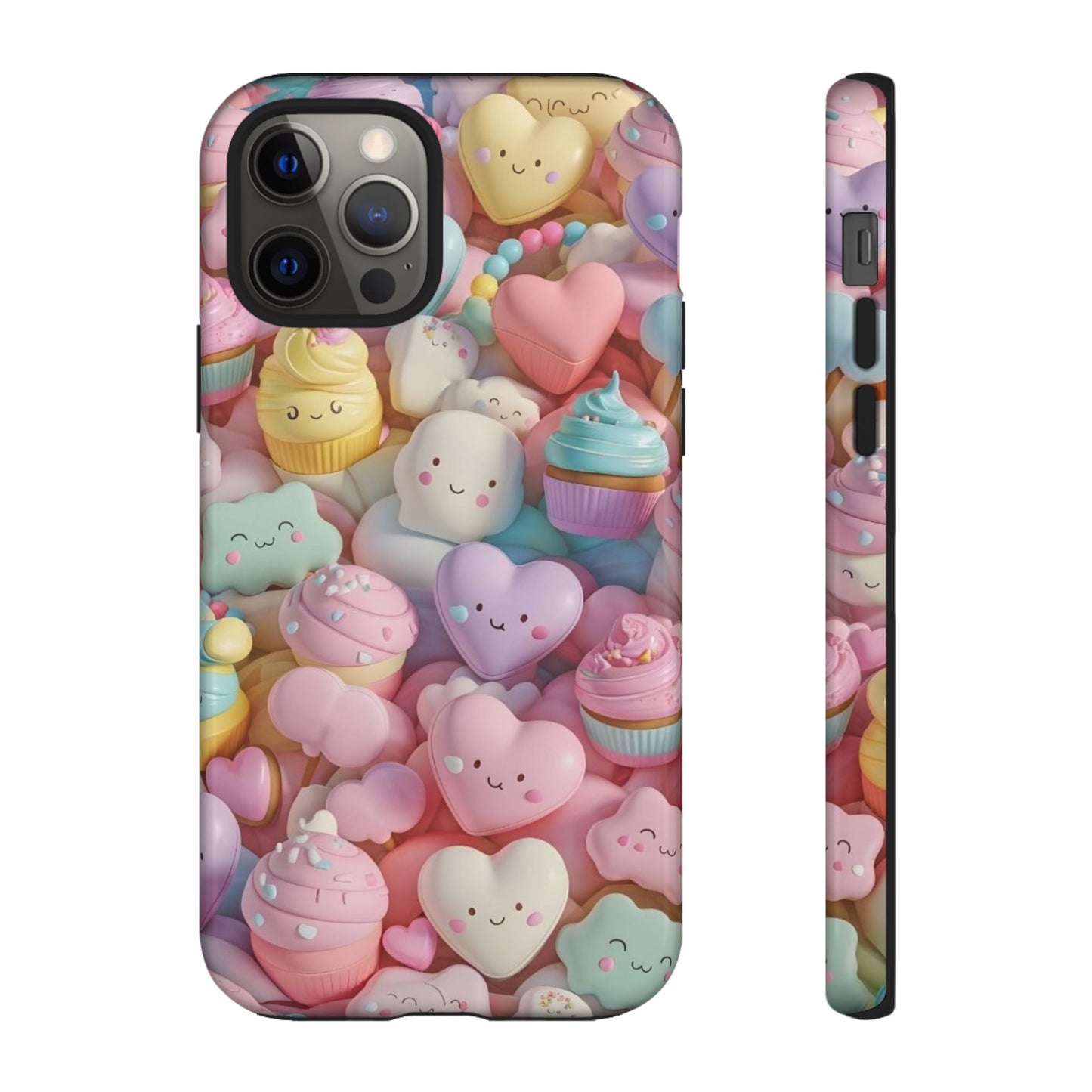 Cute Kawaii Phone Case - Tough Cases with Sweet Treats Design