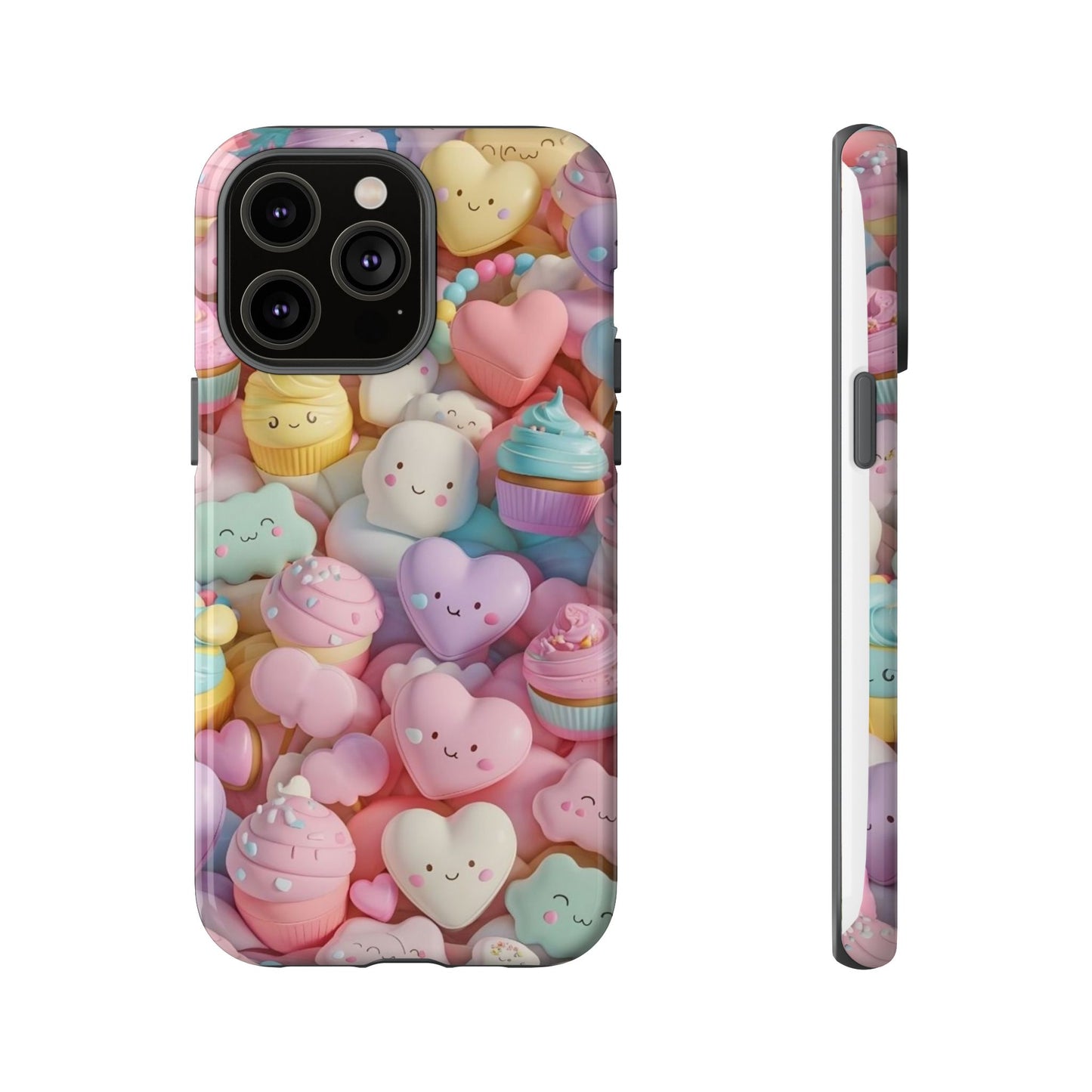 Cute Kawaii Phone Case - Tough Cases with Sweet Treats Design