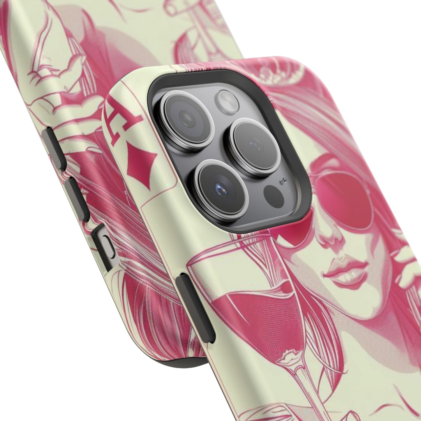 Chic Magnetic Phone Case - Stylish Design, Perfect for Fashionistas, Gift for Birthdays, Holidays, and Every Day