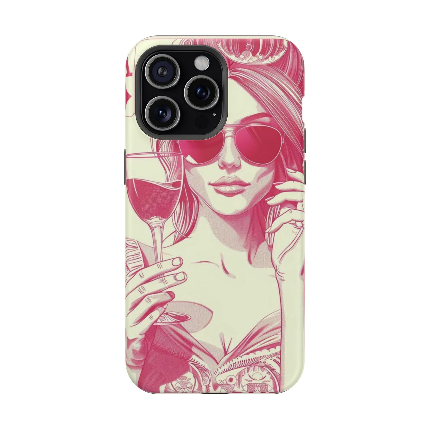 Chic Magnetic Phone Case - Stylish Design, Perfect for Fashionistas, Gift for Birthdays, Holidays, and Every Day