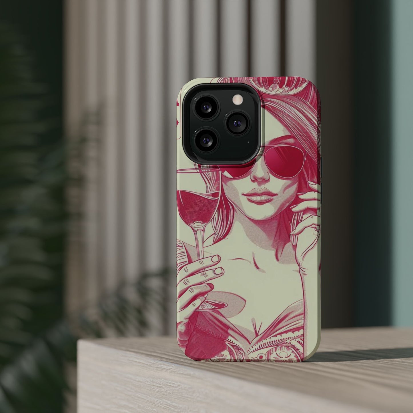 Chic Magnetic Phone Case - Stylish Design, Perfect for Fashionistas, Gift for Birthdays, Holidays, and Every Day