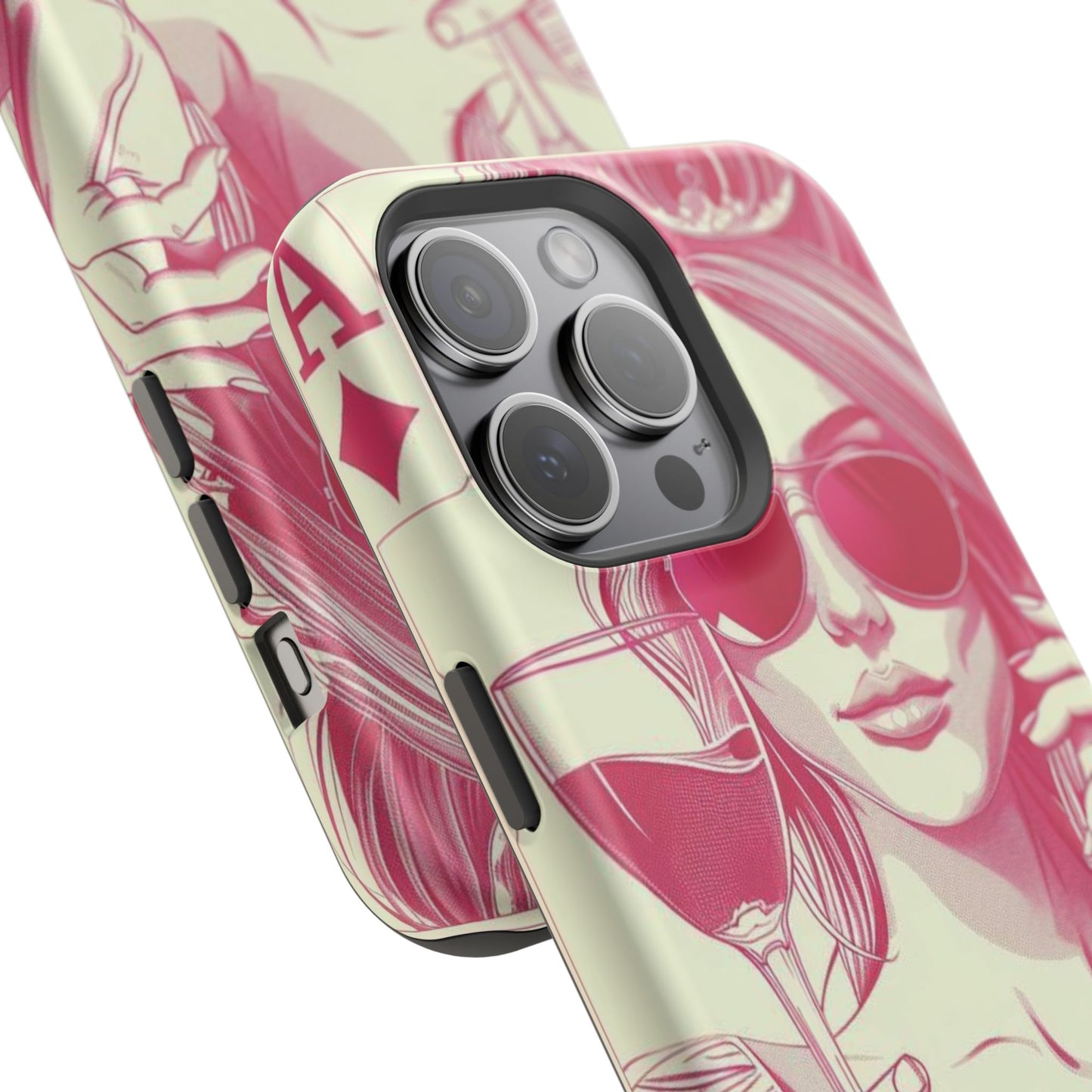 Chic Magnetic Phone Case - Stylish Design, Perfect for Fashionistas, Gift for Birthdays, Holidays, and Every Day