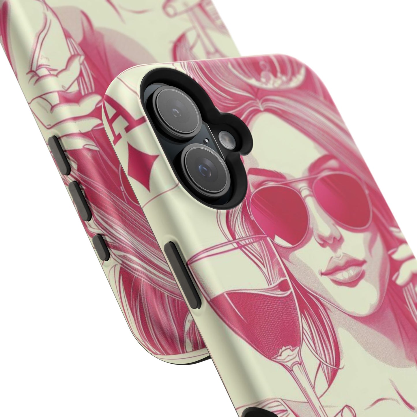 Chic Magnetic Phone Case - Stylish Design, Perfect for Fashionistas, Gift for Birthdays, Holidays, and Every Day