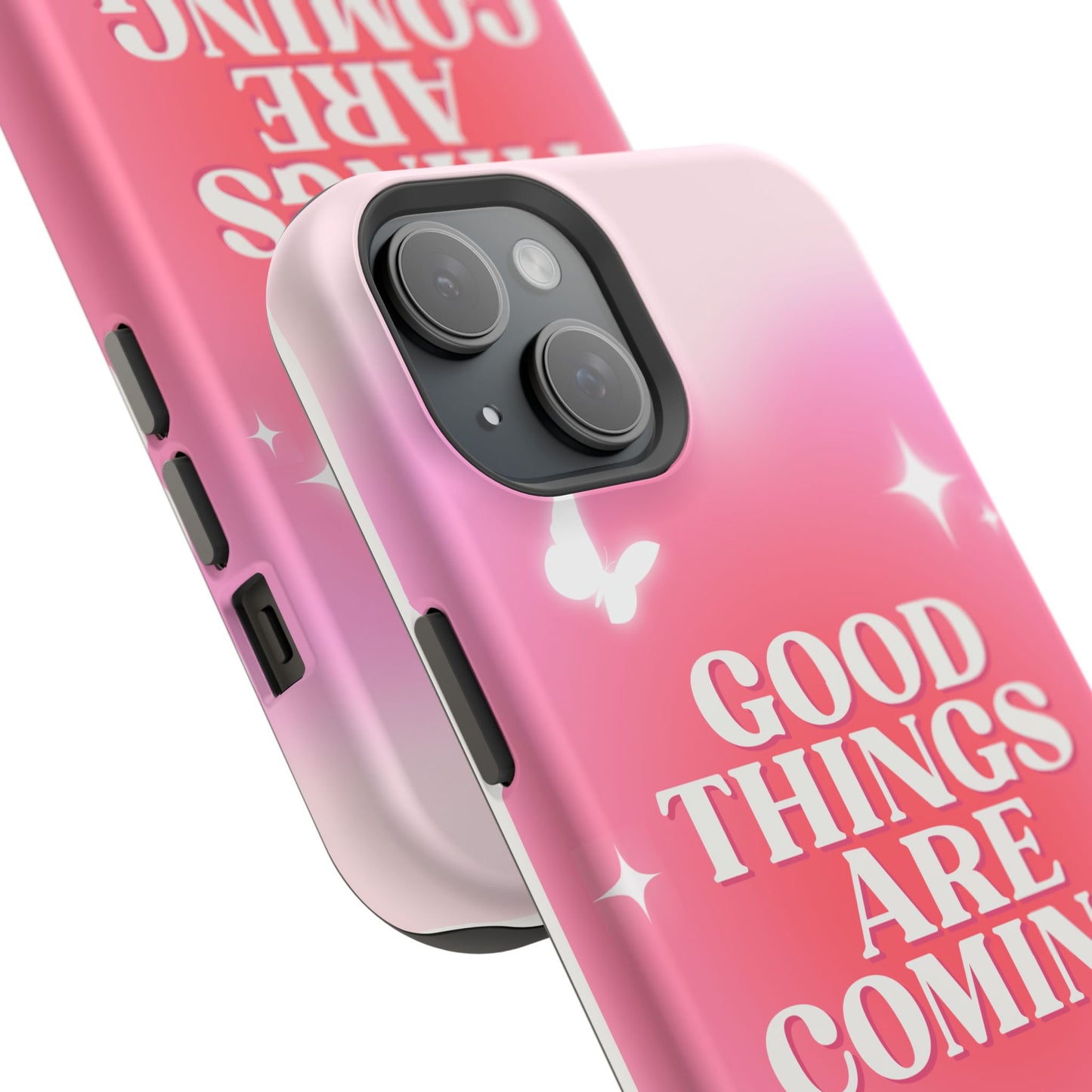 Good things are coming phone case
