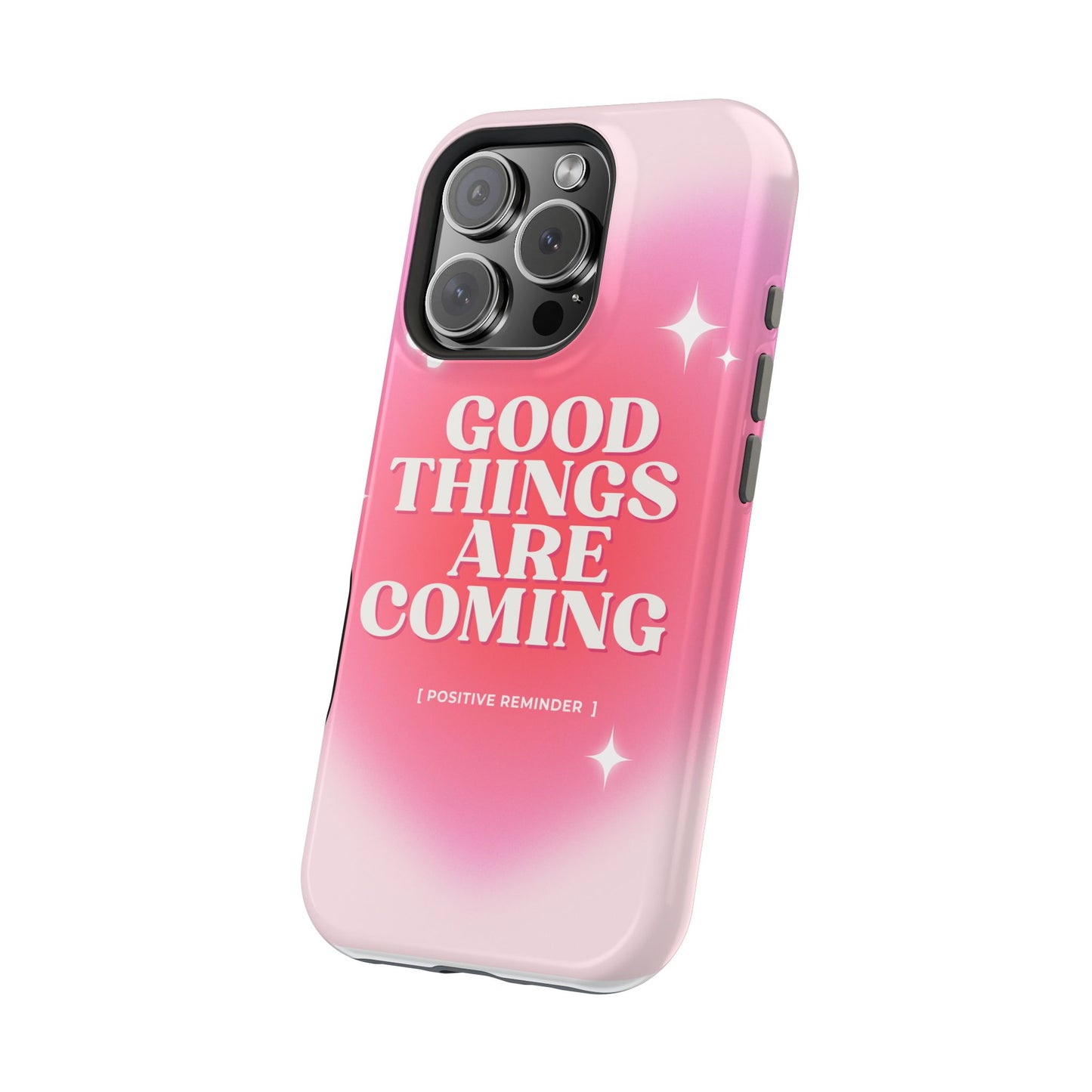 Good things are coming phone case