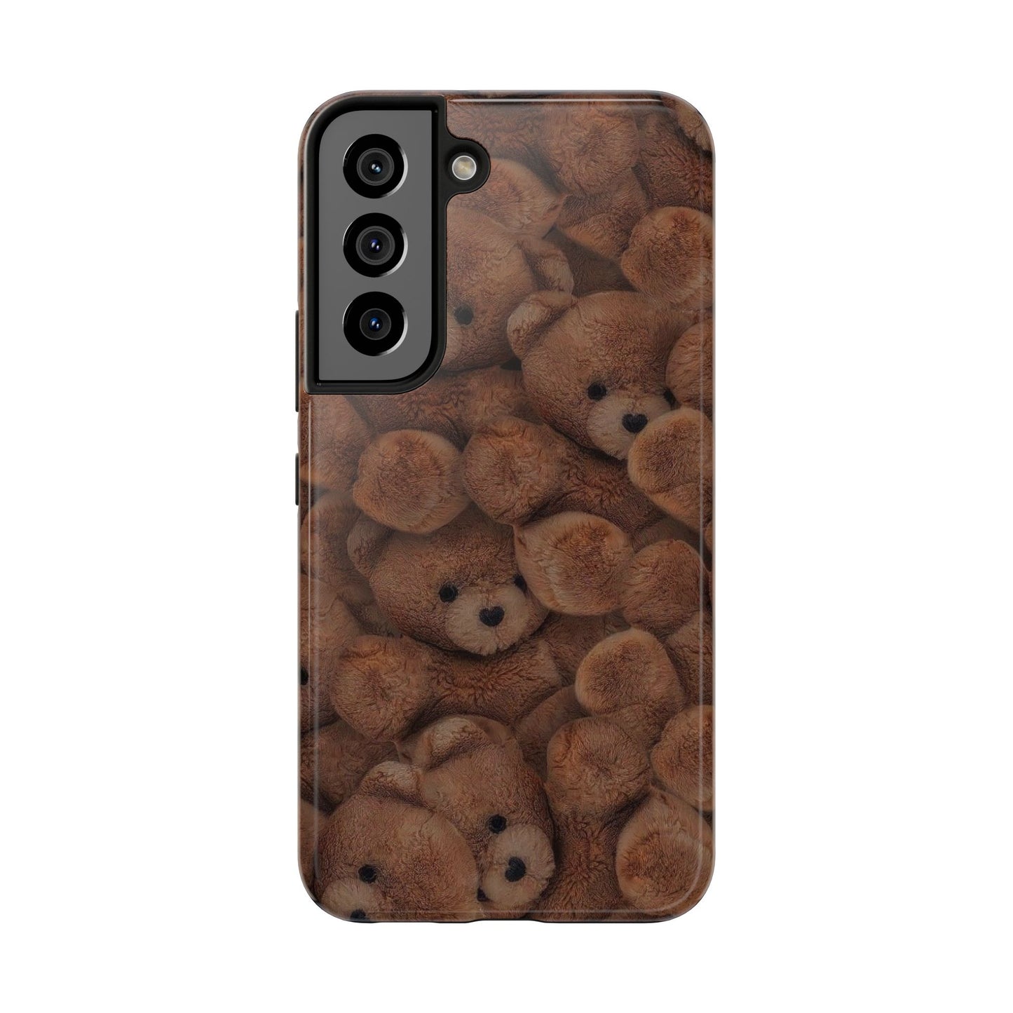 Cuddly Bear Tough Phone Case - Cute and Durable Teddy Bear Design