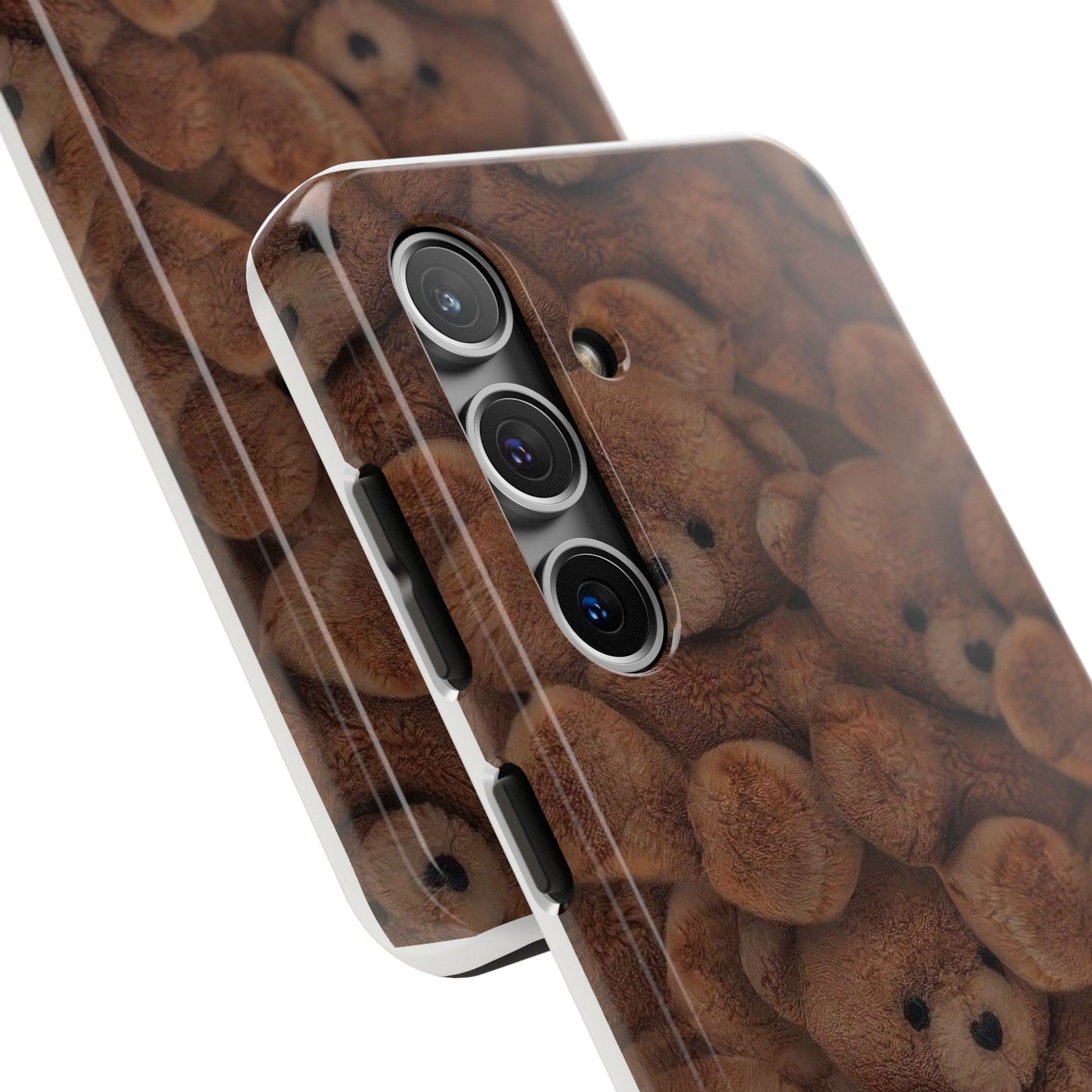 Cuddly Bear Tough Phone Case - Cute and Durable Teddy Bear Design