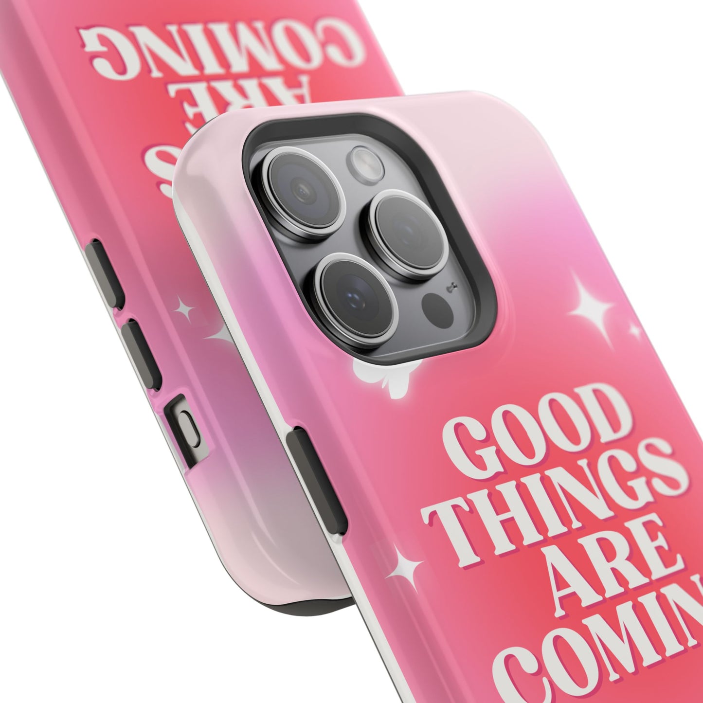 Good things are coming phone case