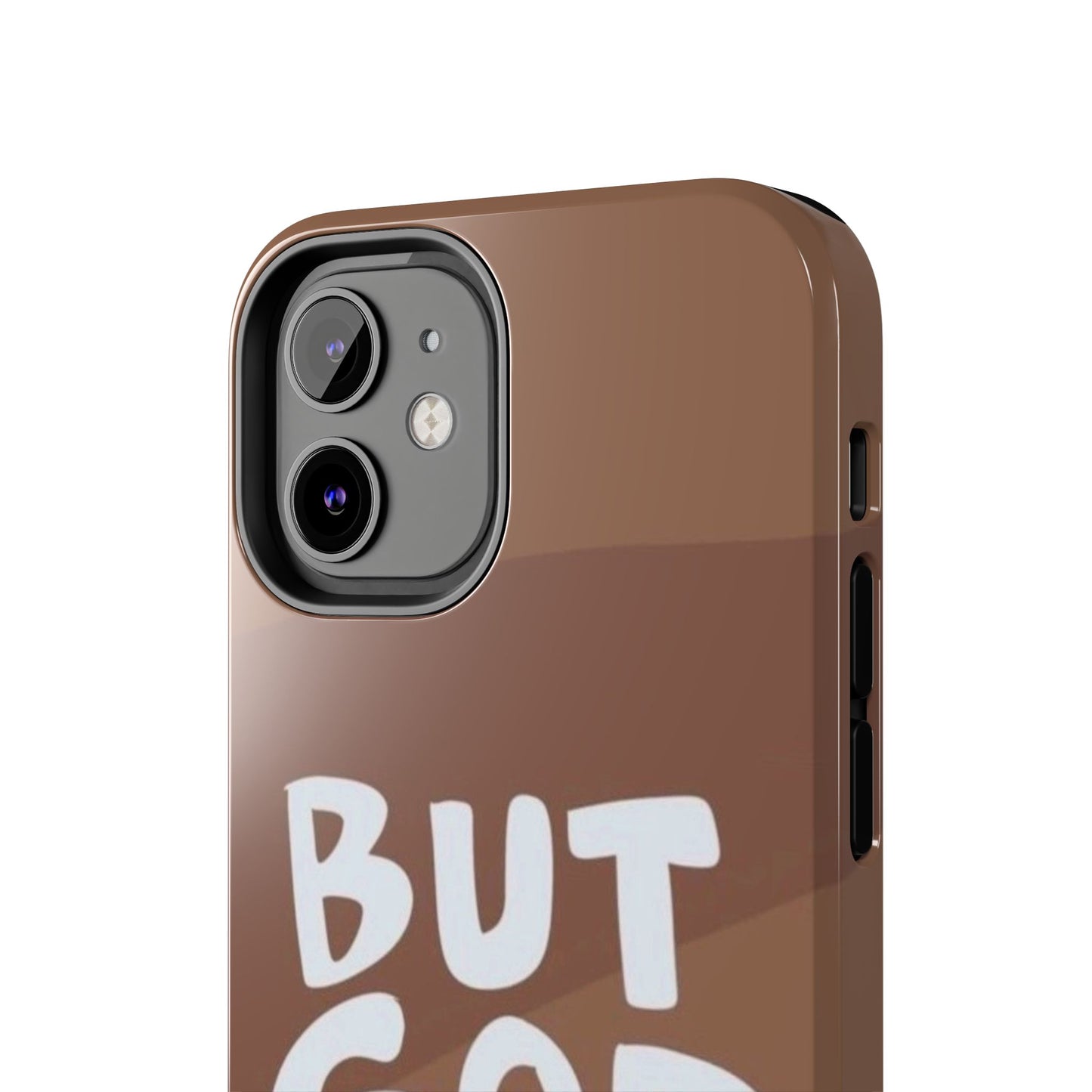 Inspirational Tough Phone Case - 'But God' Design for Faith & Resilience