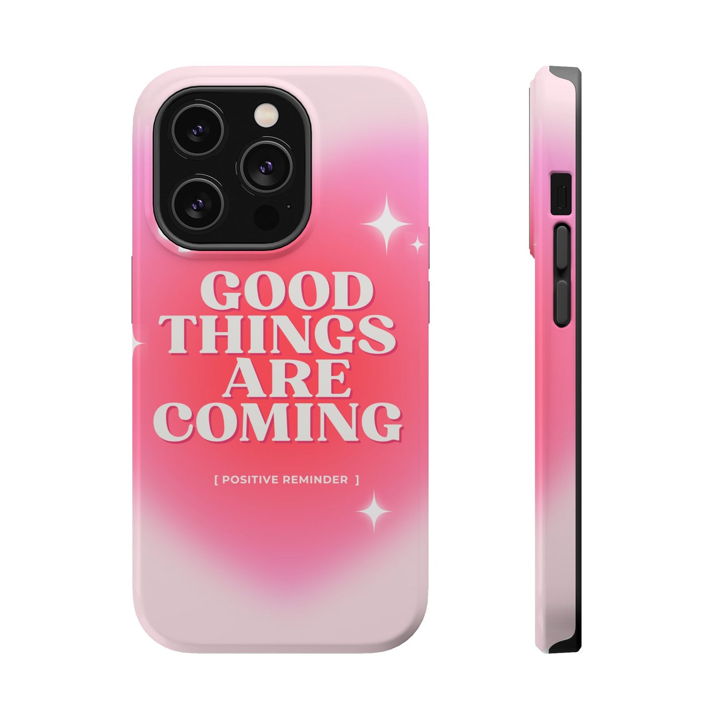 Good things are coming phone case