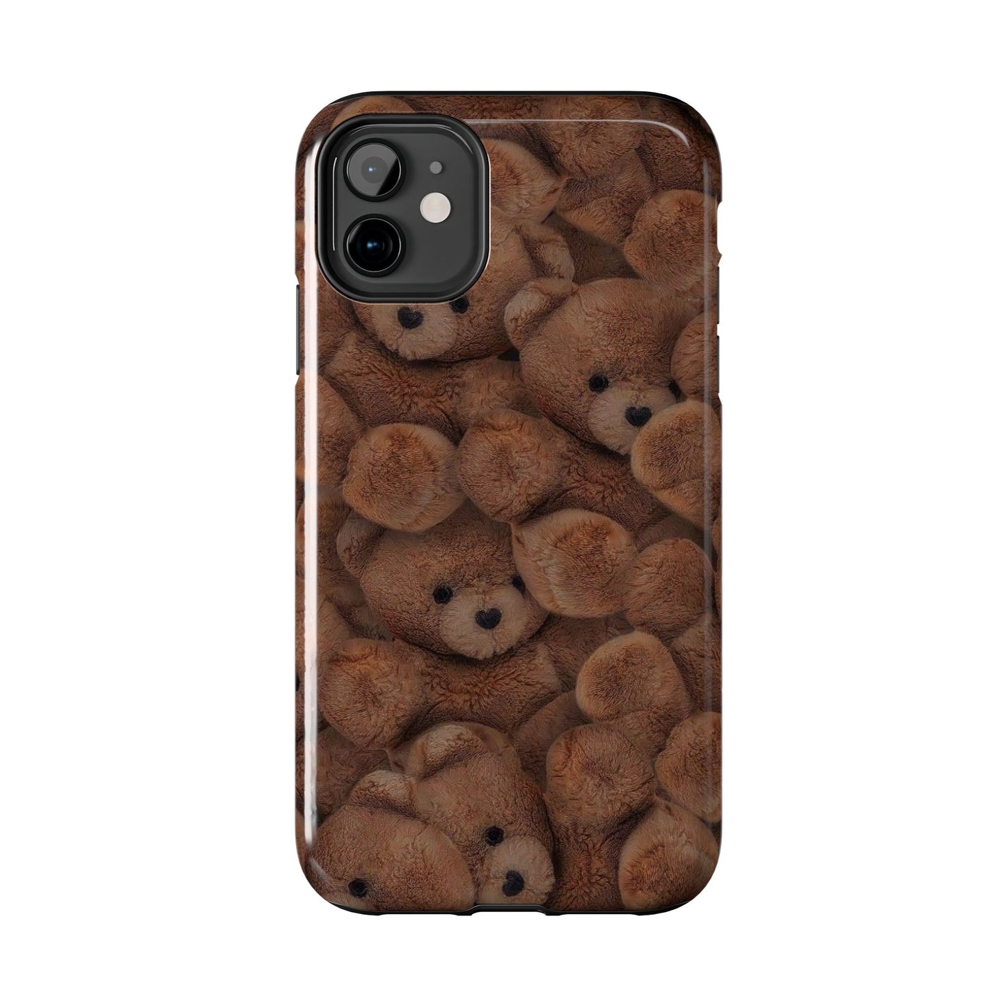 Cuddly Bear Tough Phone Case - Cute and Durable Teddy Bear Design