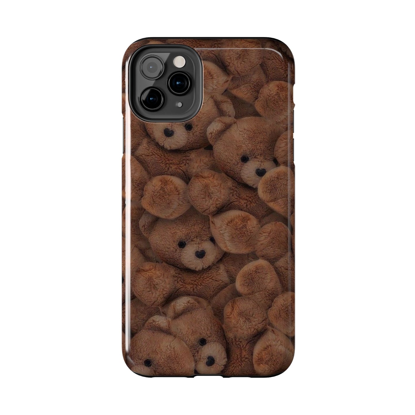 Cuddly Bear Tough Phone Case - Cute and Durable Teddy Bear Design