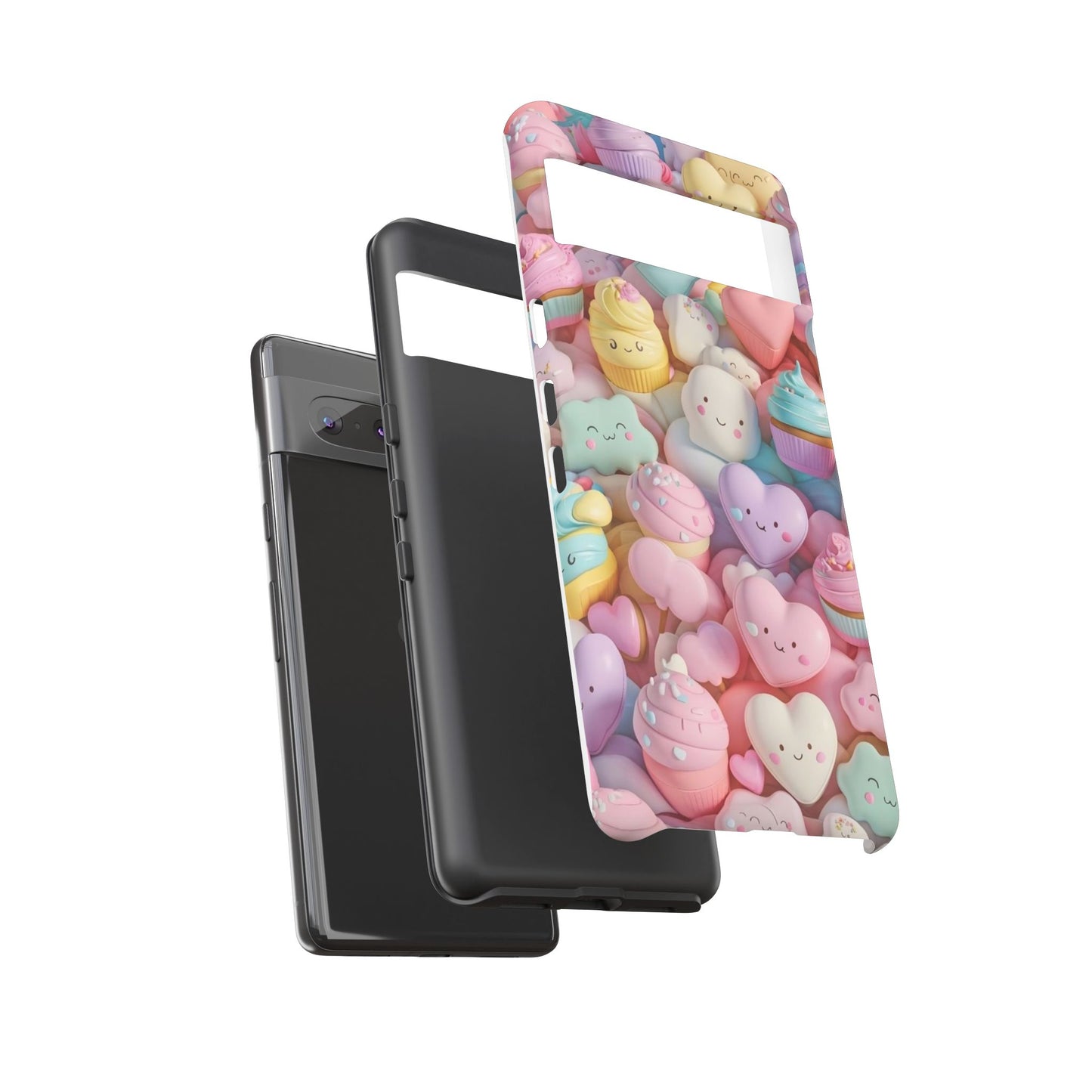 Cute Kawaii Phone Case - Tough Cases with Sweet Treats Design