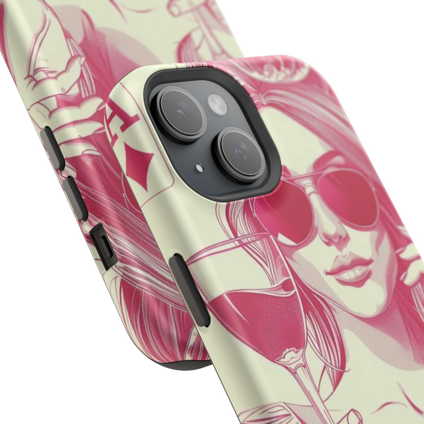 Chic Magnetic Phone Case - Stylish Design, Perfect for Fashionistas, Gift for Birthdays, Holidays, and Every Day