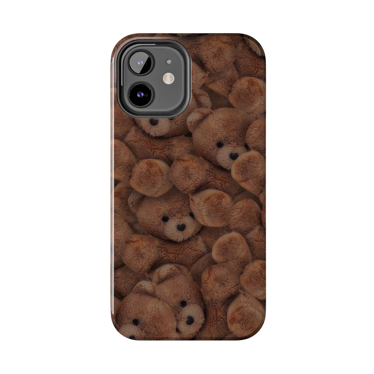 Cuddly Bear Tough Phone Case - Cute and Durable Teddy Bear Design