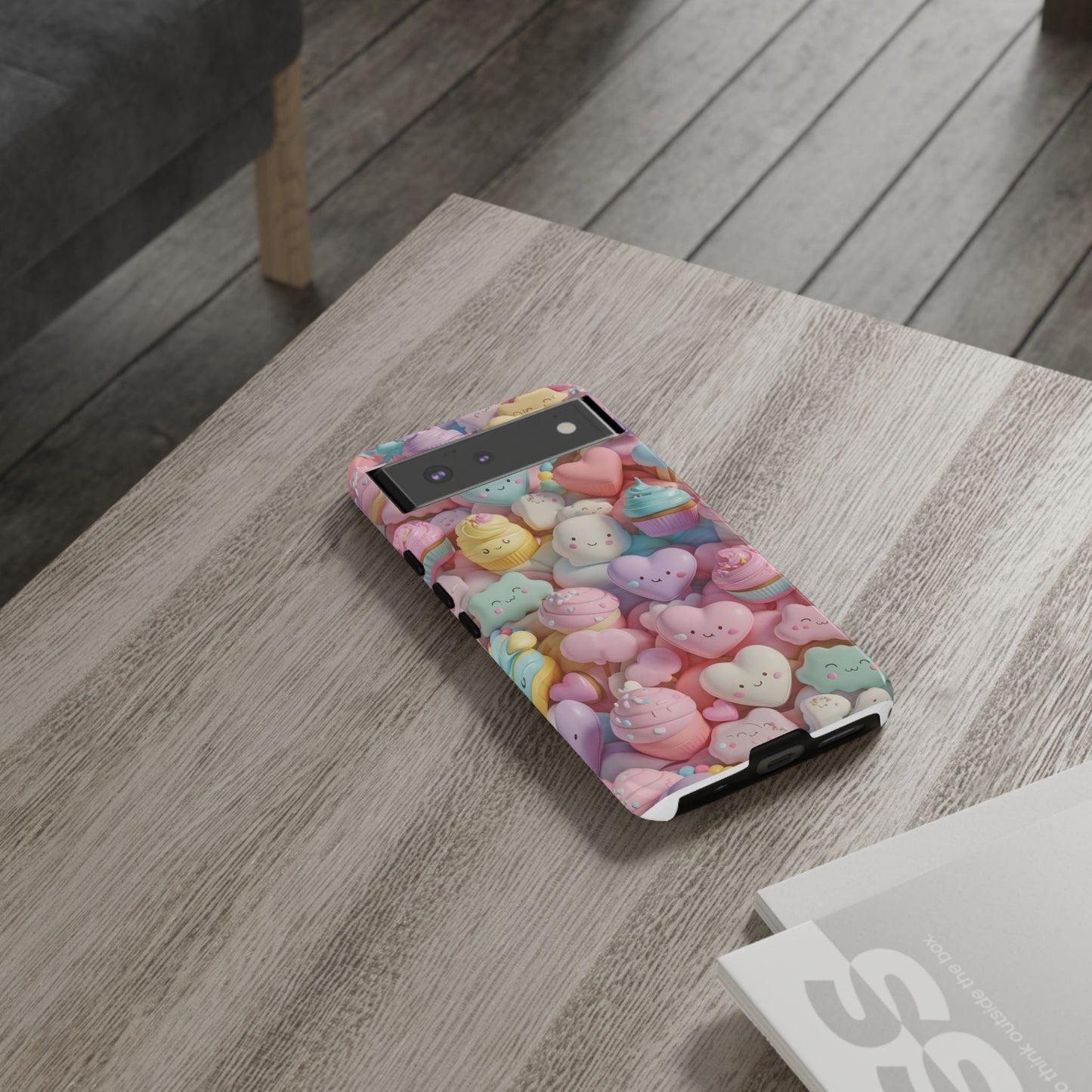 Cute Kawaii Phone Case - Tough Cases with Sweet Treats Design