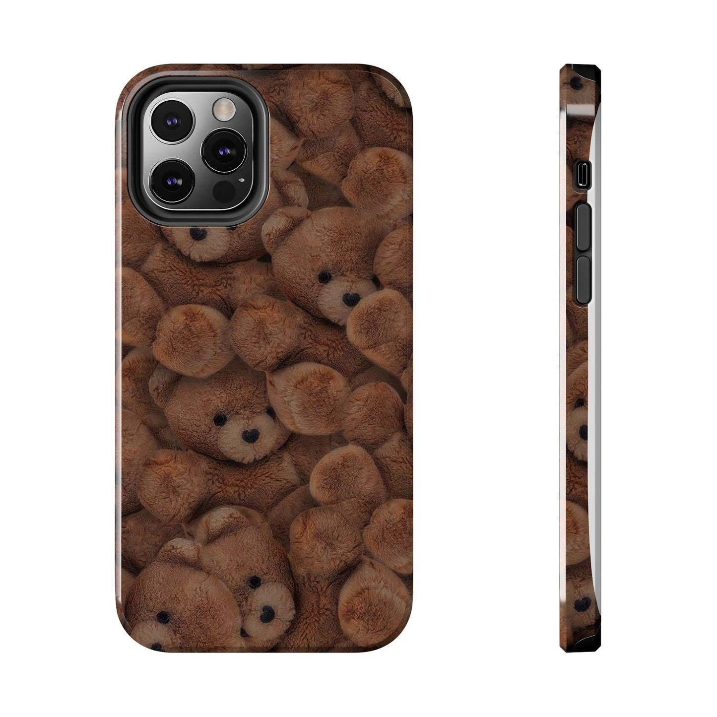 Cuddly Bear Tough Phone Case - Cute and Durable Teddy Bear Design