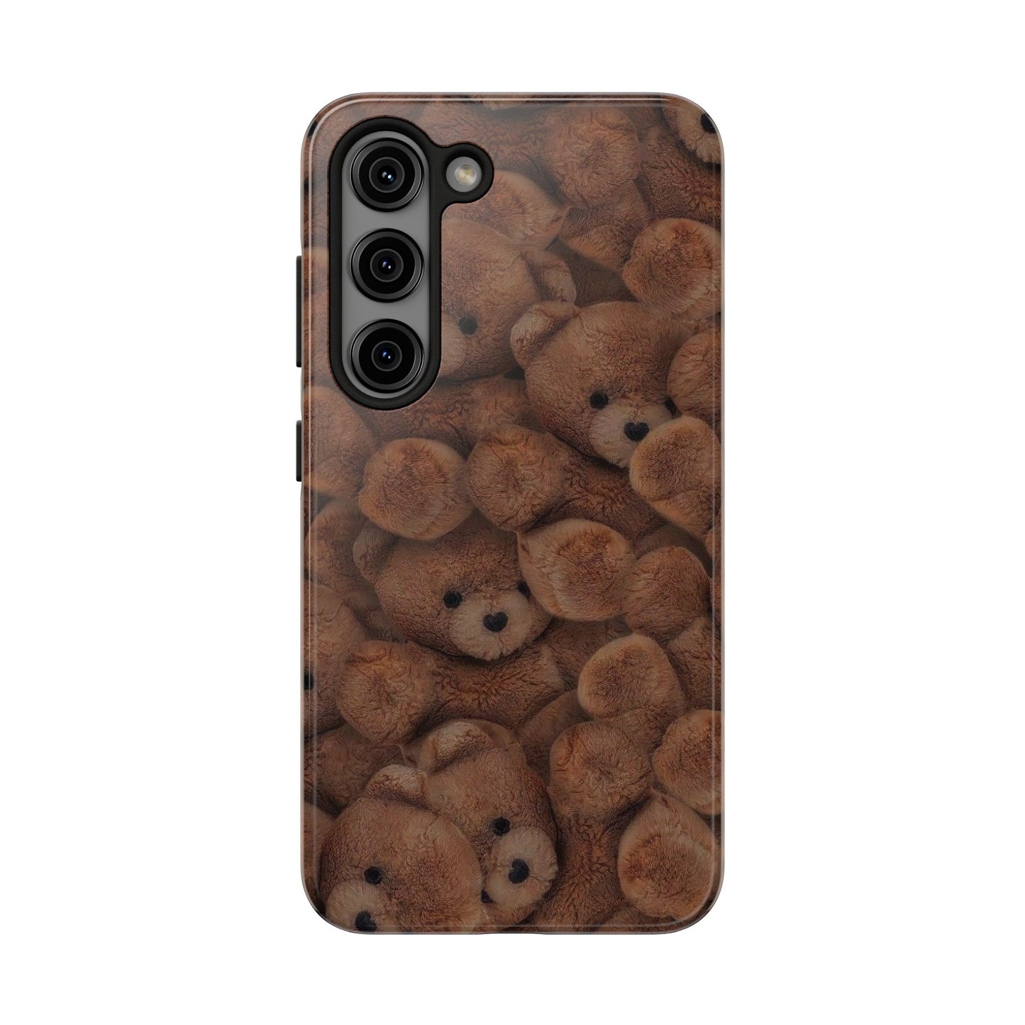 Cuddly Bear Tough Phone Case - Cute and Durable Teddy Bear Design