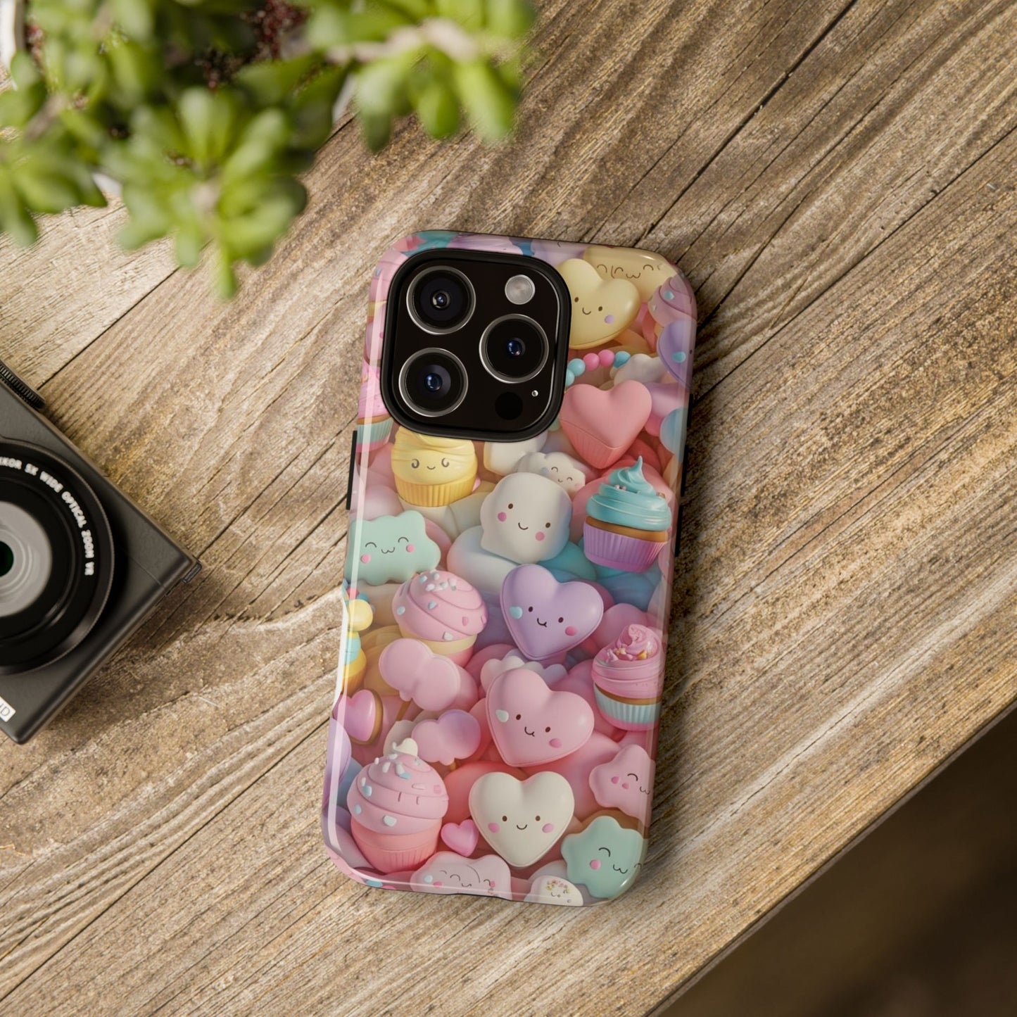 Cute Kawaii Phone Case - Tough Cases with Sweet Treats Design