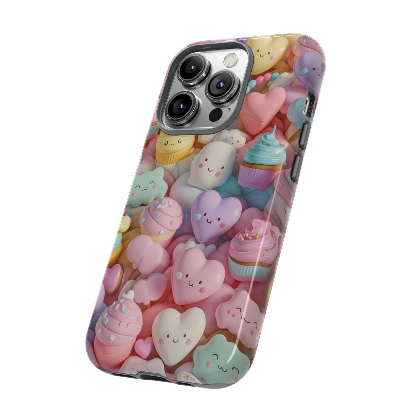 Cute Kawaii Phone Case - Tough Cases with Sweet Treats Design