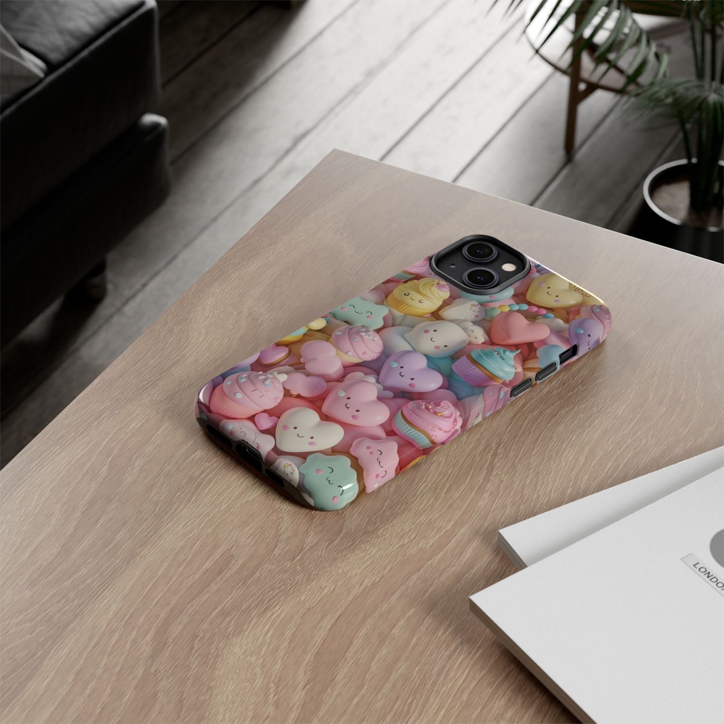 Cute Kawaii Phone Case - Tough Cases with Sweet Treats Design