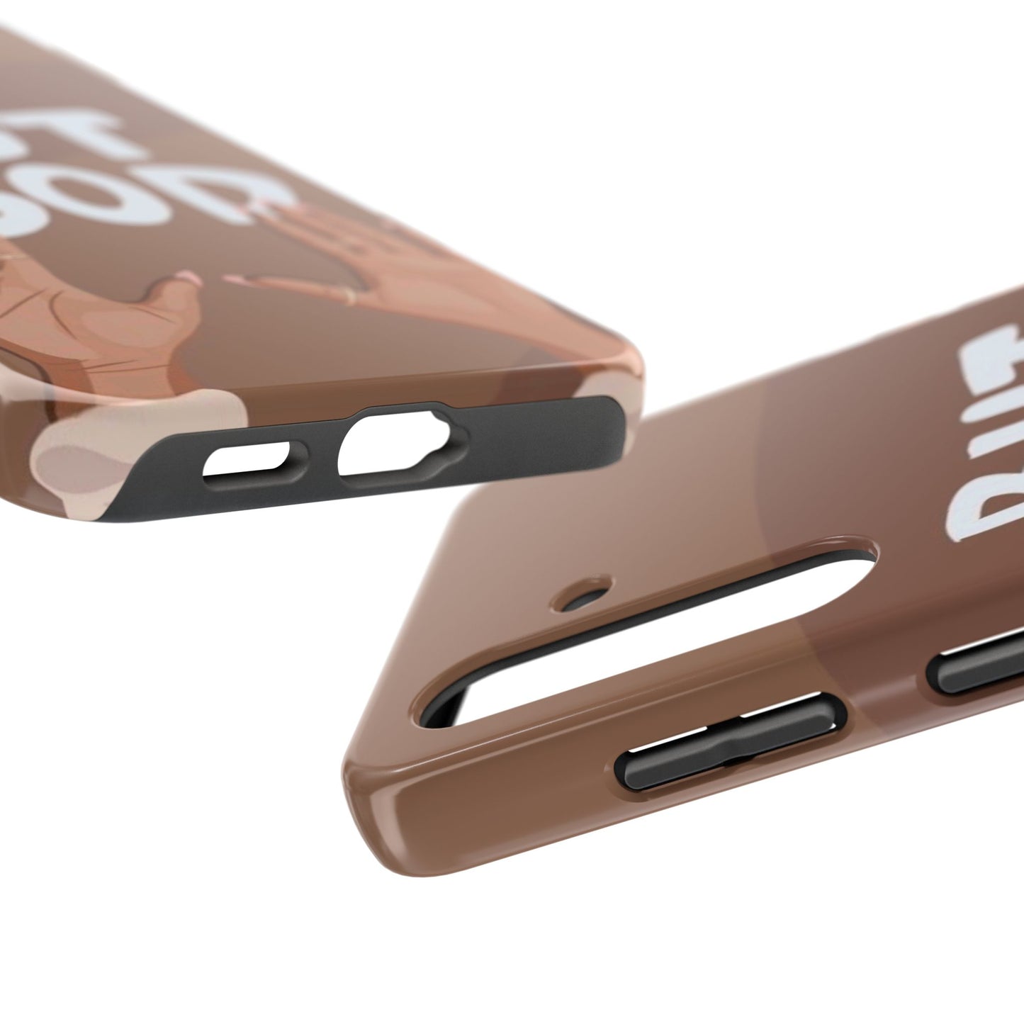 Inspirational Tough Phone Case - 'But God' Design for Faith & Resilience