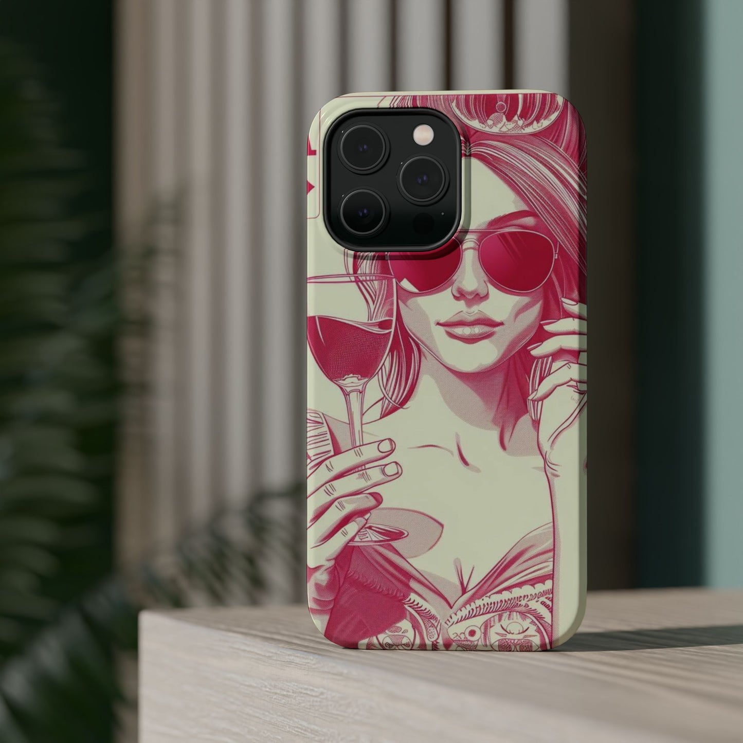 Chic Magnetic Phone Case - Stylish Design, Perfect for Fashionistas, Gift for Birthdays, Holidays, and Every Day