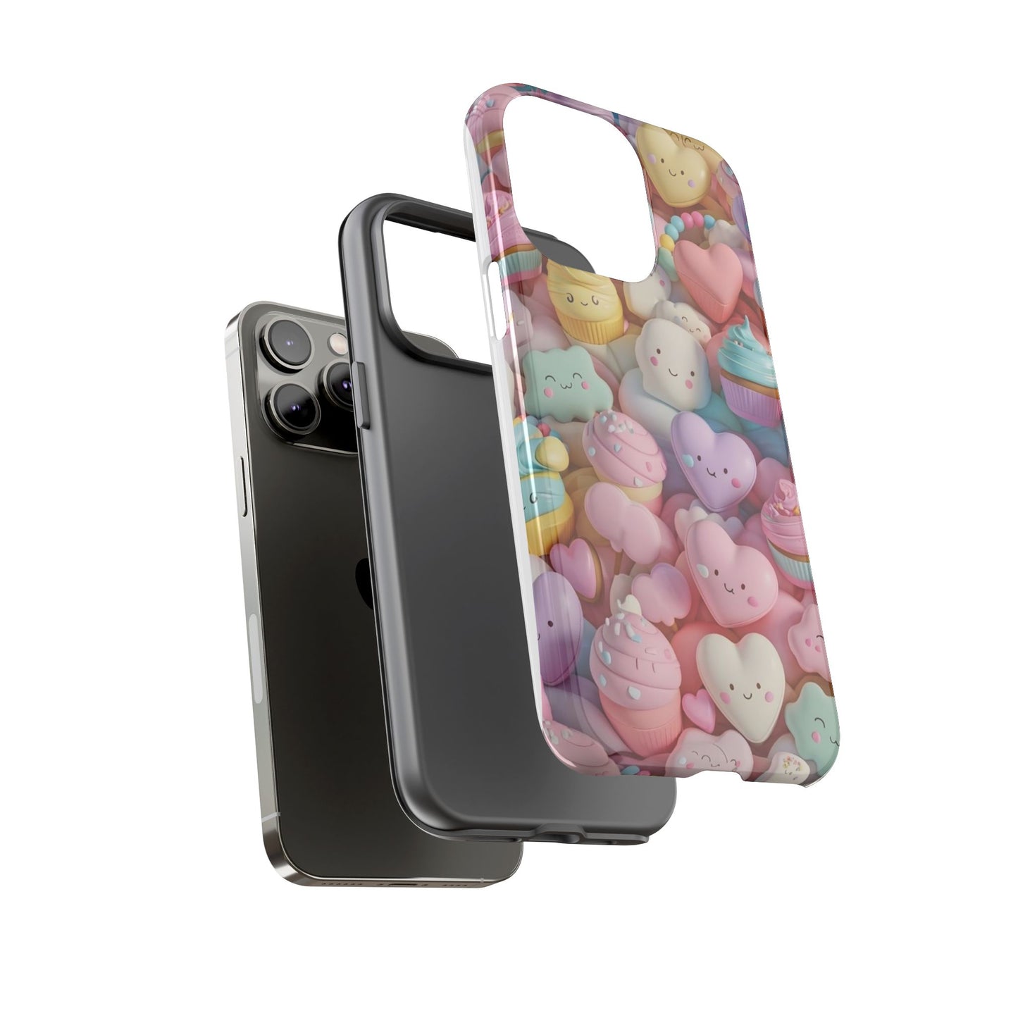 Cute Kawaii Phone Case - Tough Cases with Sweet Treats Design