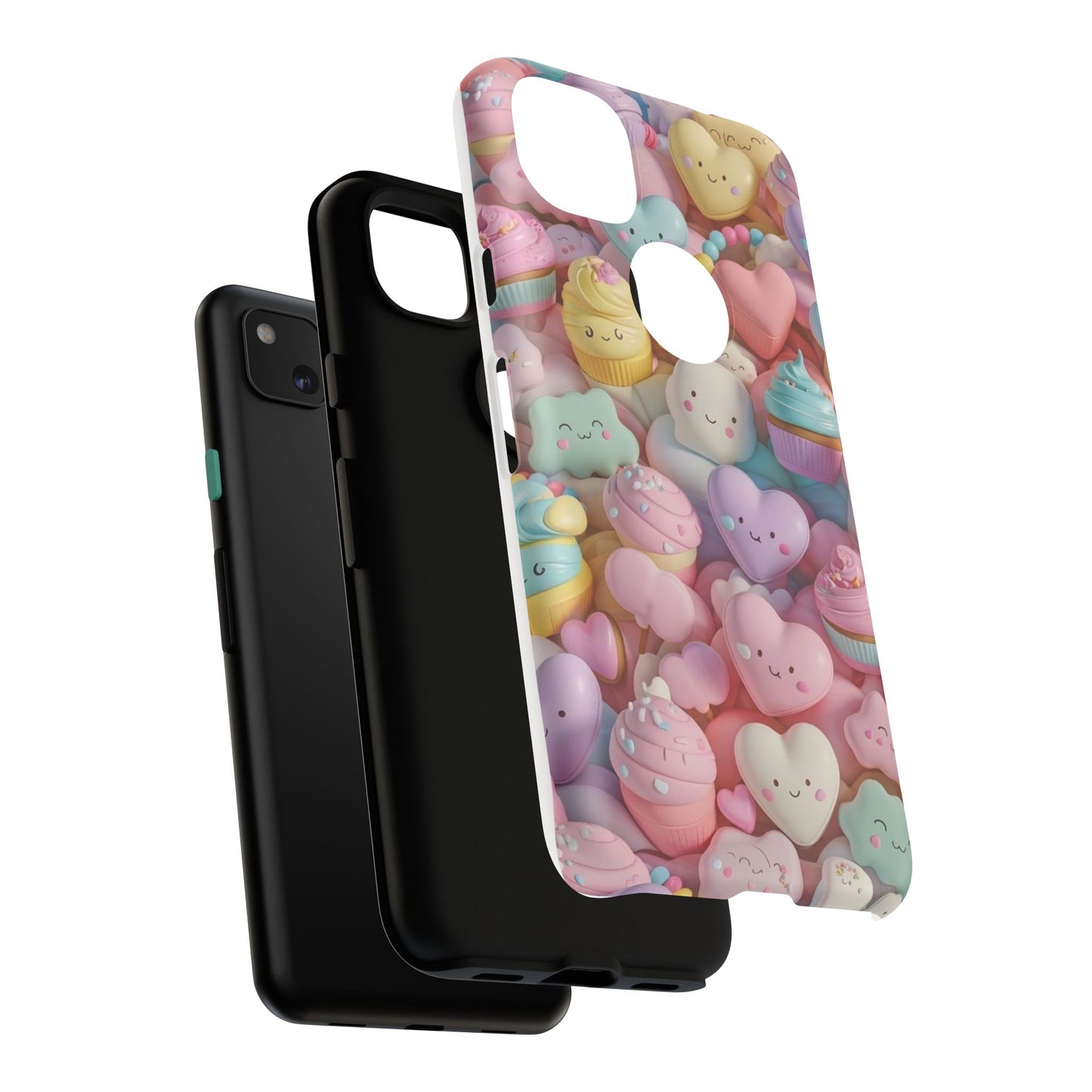 Cute Kawaii Phone Case - Tough Cases with Sweet Treats Design
