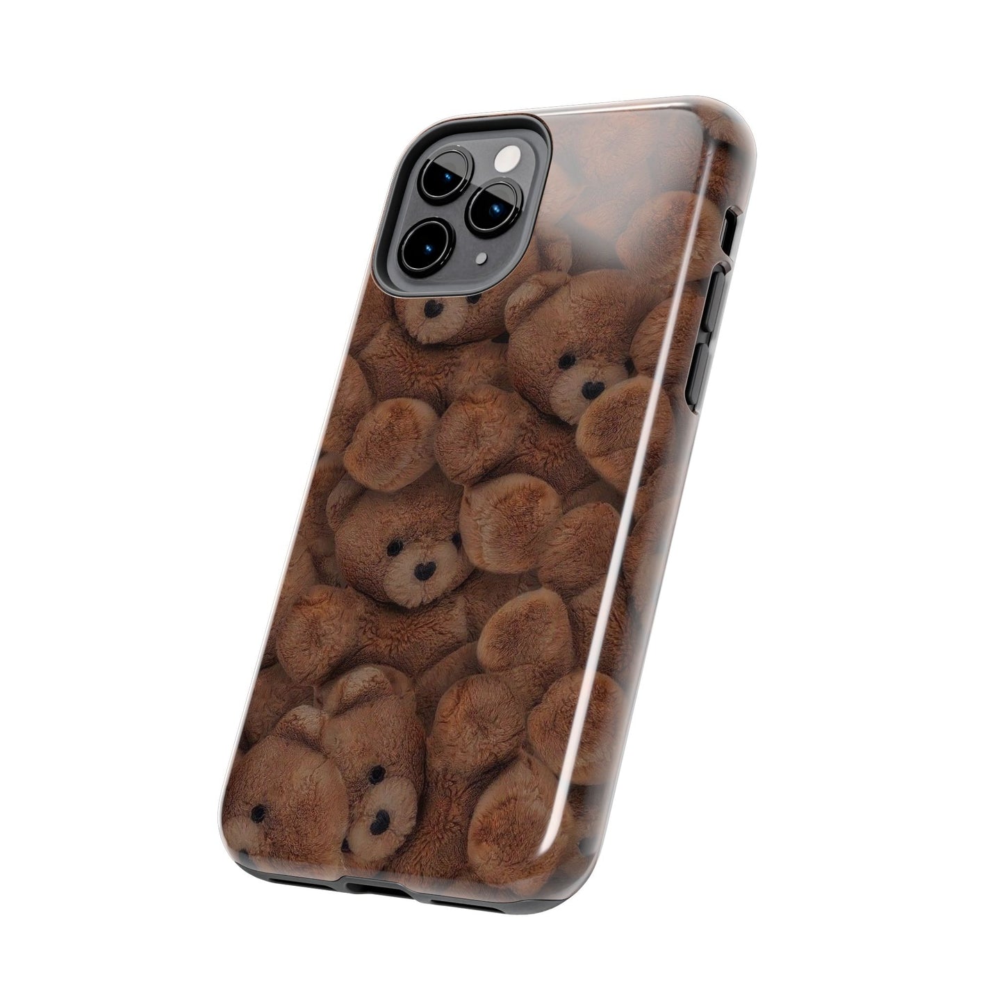 Cuddly Bear Tough Phone Case - Cute and Durable Teddy Bear Design