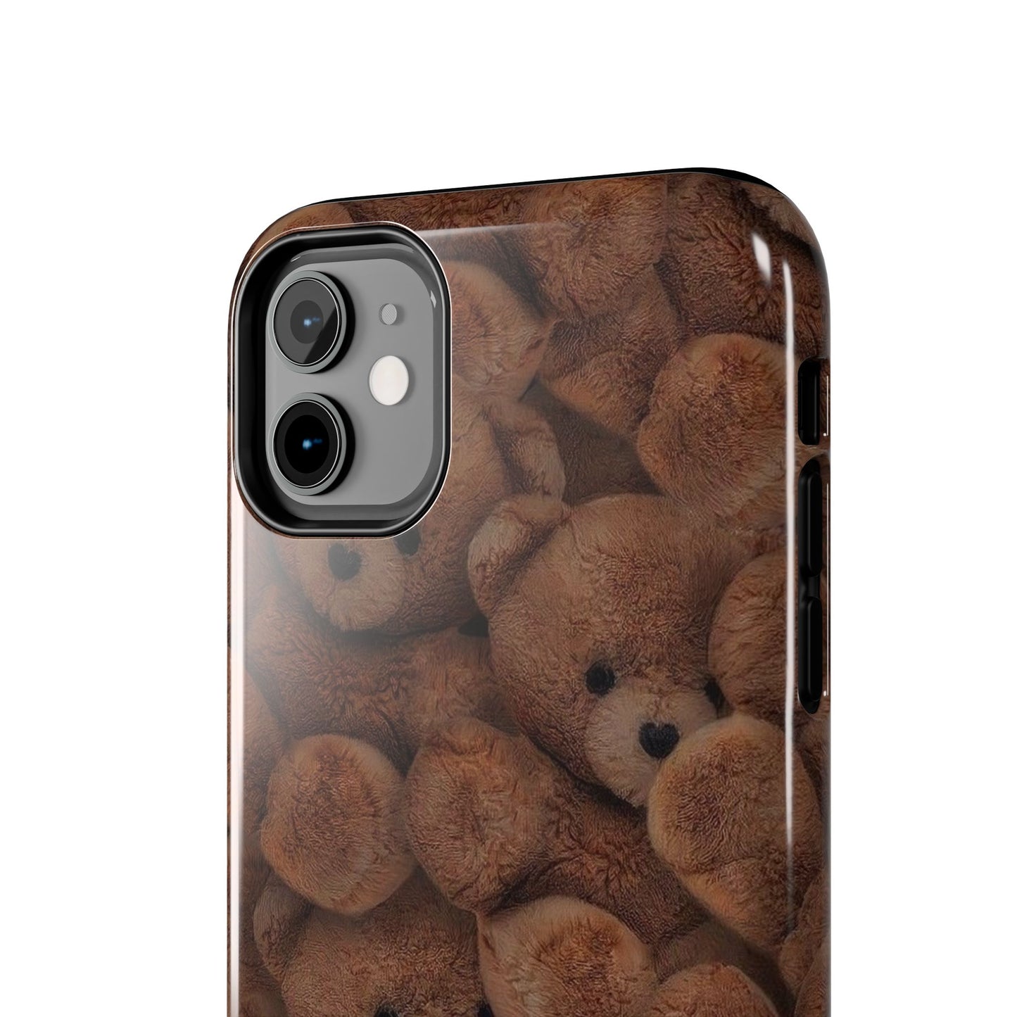 Cuddly Bear Tough Phone Case - Cute and Durable Teddy Bear Design